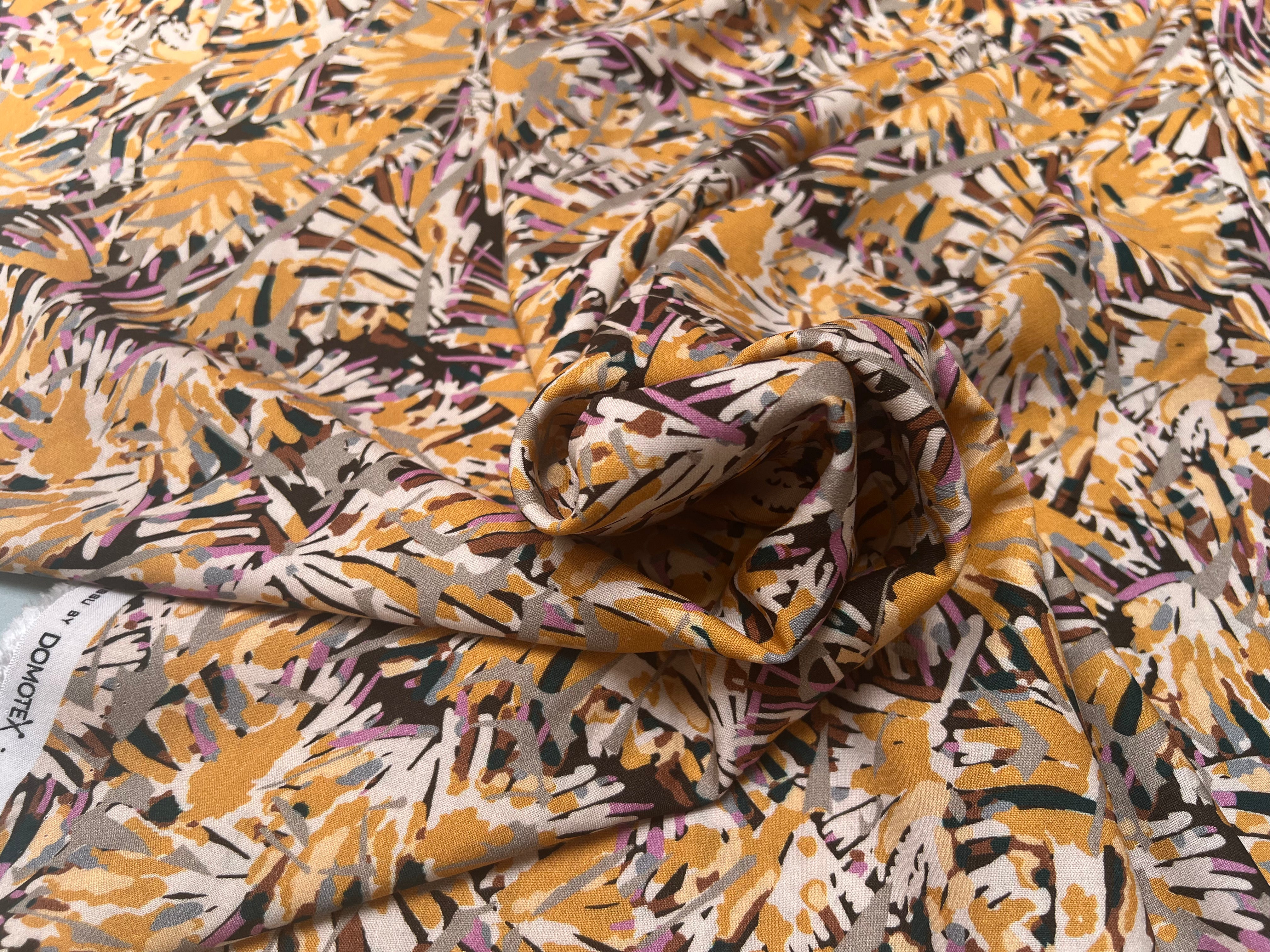 VISCOSE FIZIA JAUNE / TAUPE - My Little Coupon