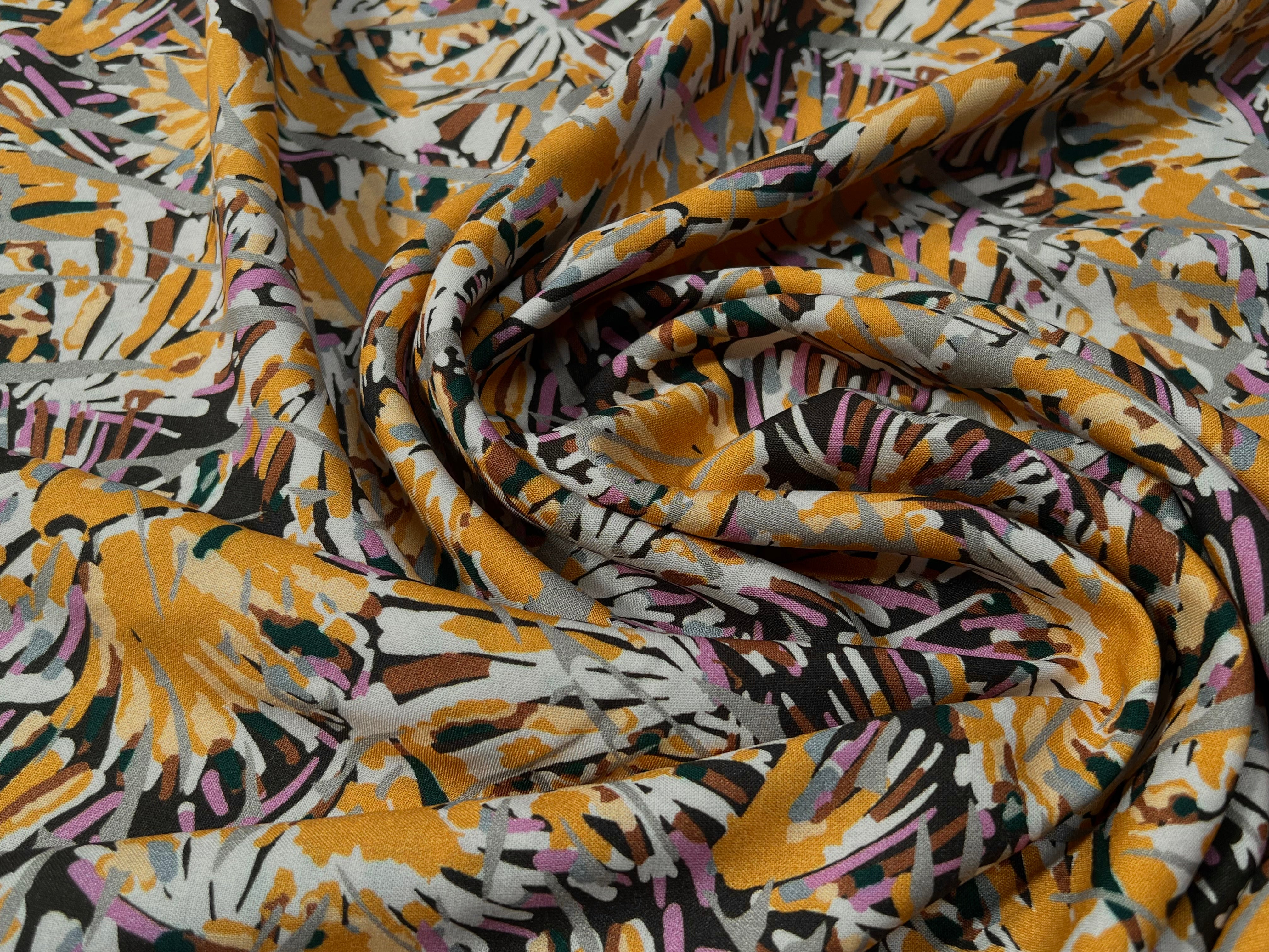 VISCOSE FIZIA JAUNE / TAUPE - My Little Coupon