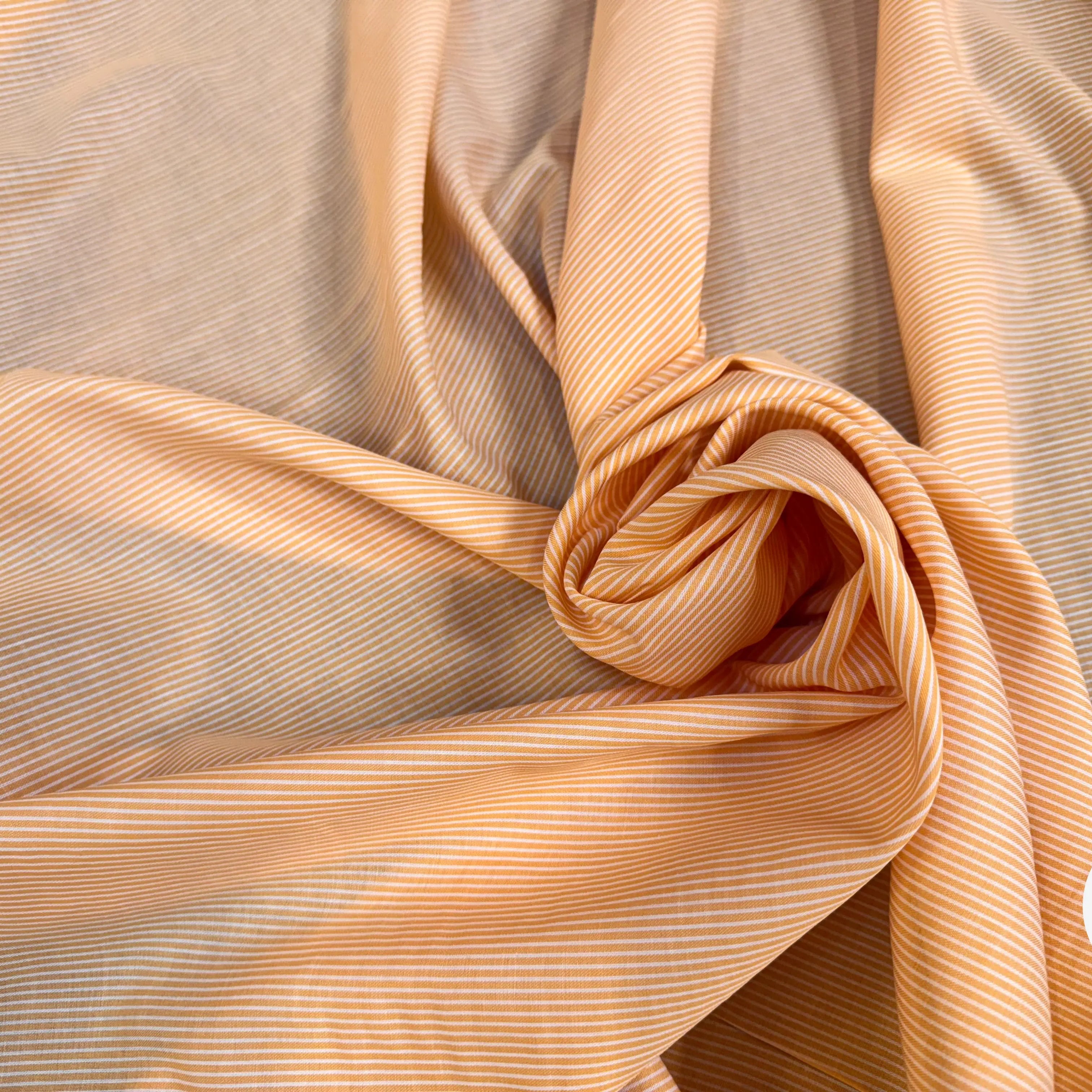 VISCOSE FROIDE RAYURES FOND ORANGE - My Little Coupon