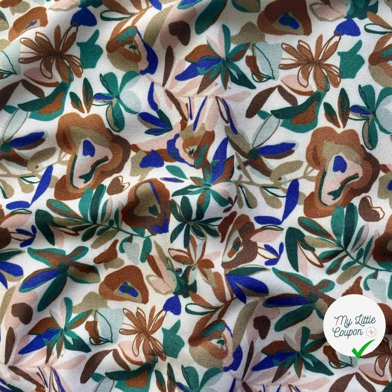 VISCOSE GAIA SAPIN / MARRON - My Little Coupon
