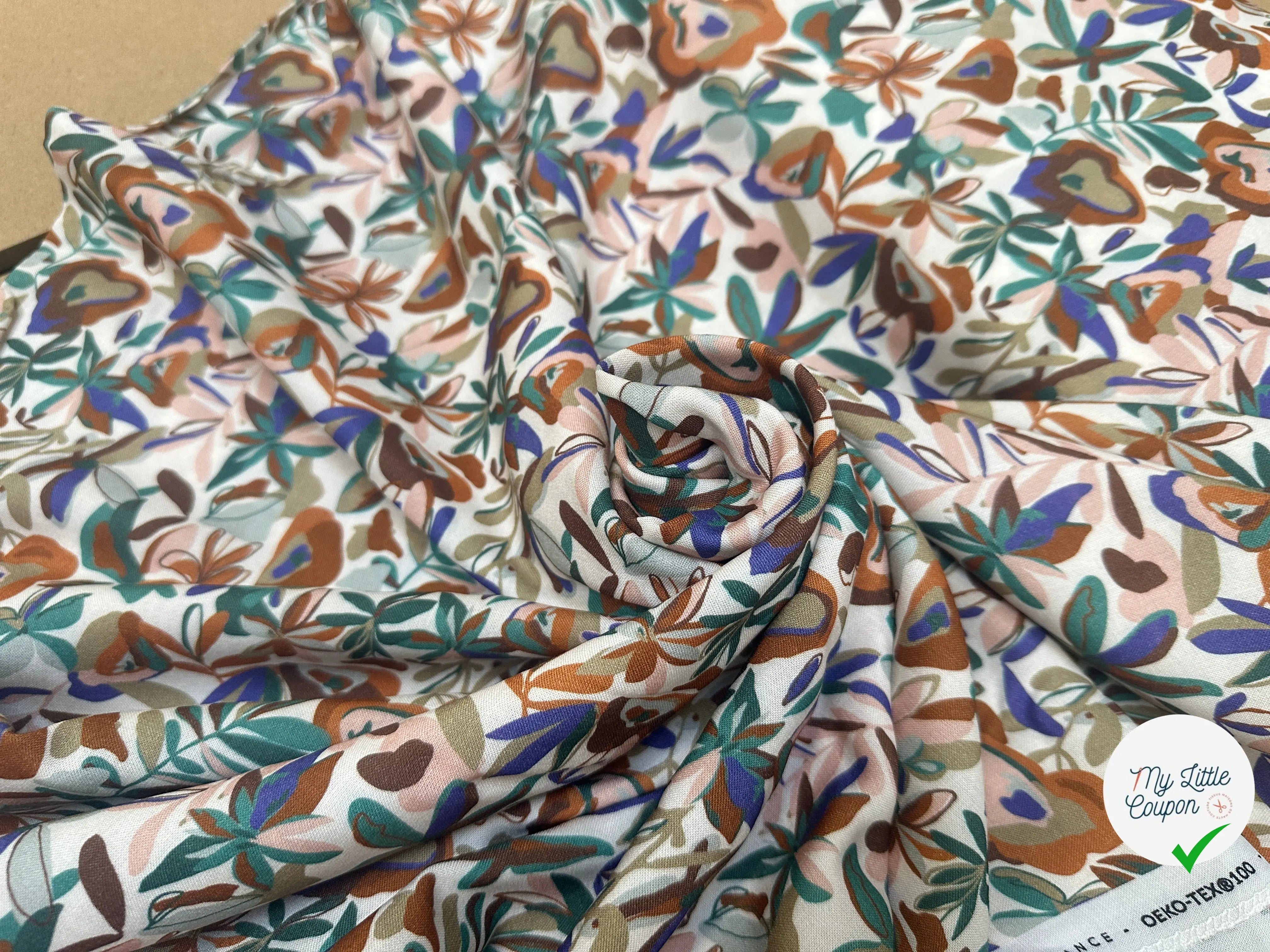 VISCOSE GAIA SAPIN / MARRON - My Little Coupon