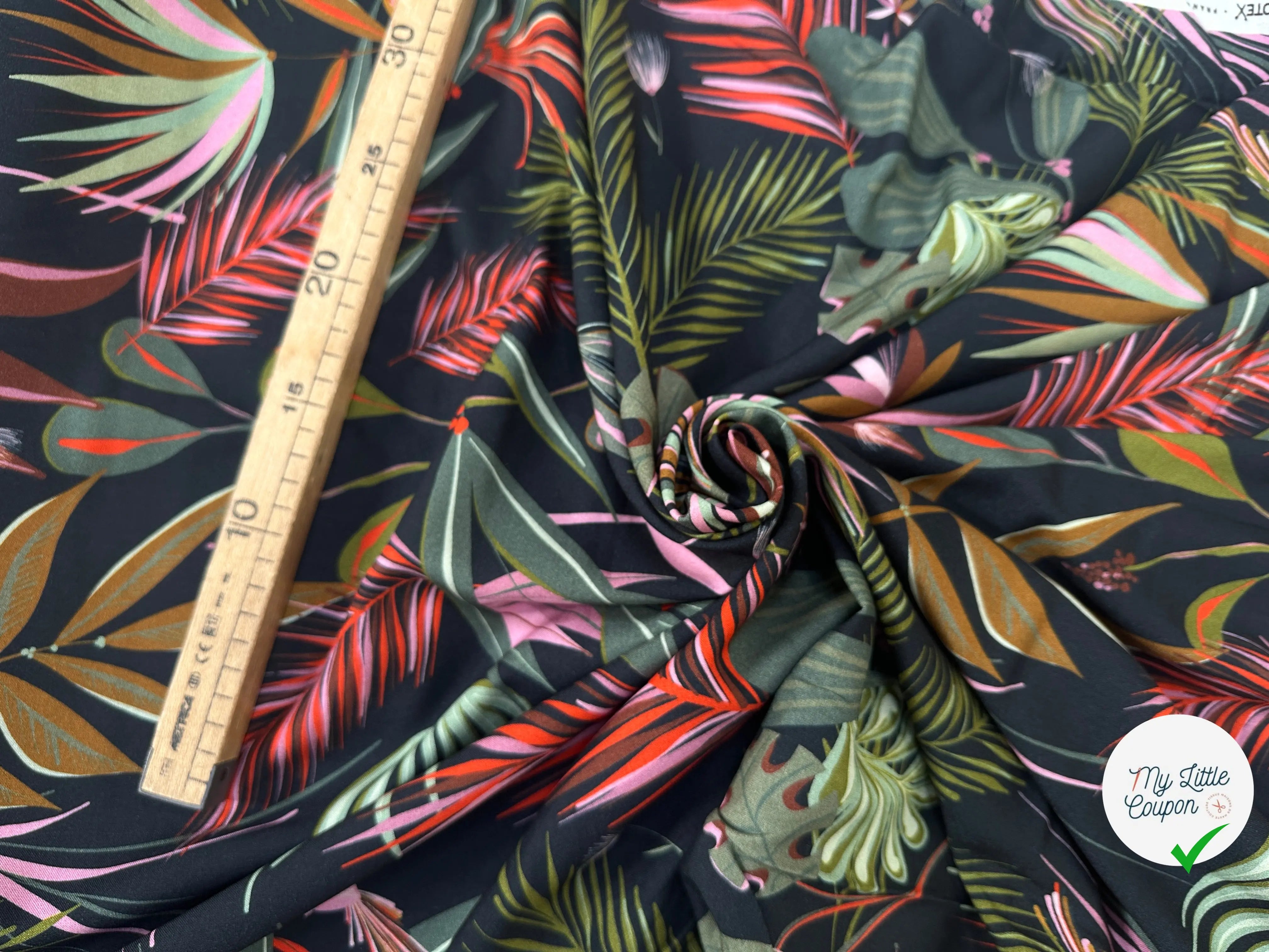 VISCOSE GULFSTREAM NOIR / MULTICO - My Little Coupon