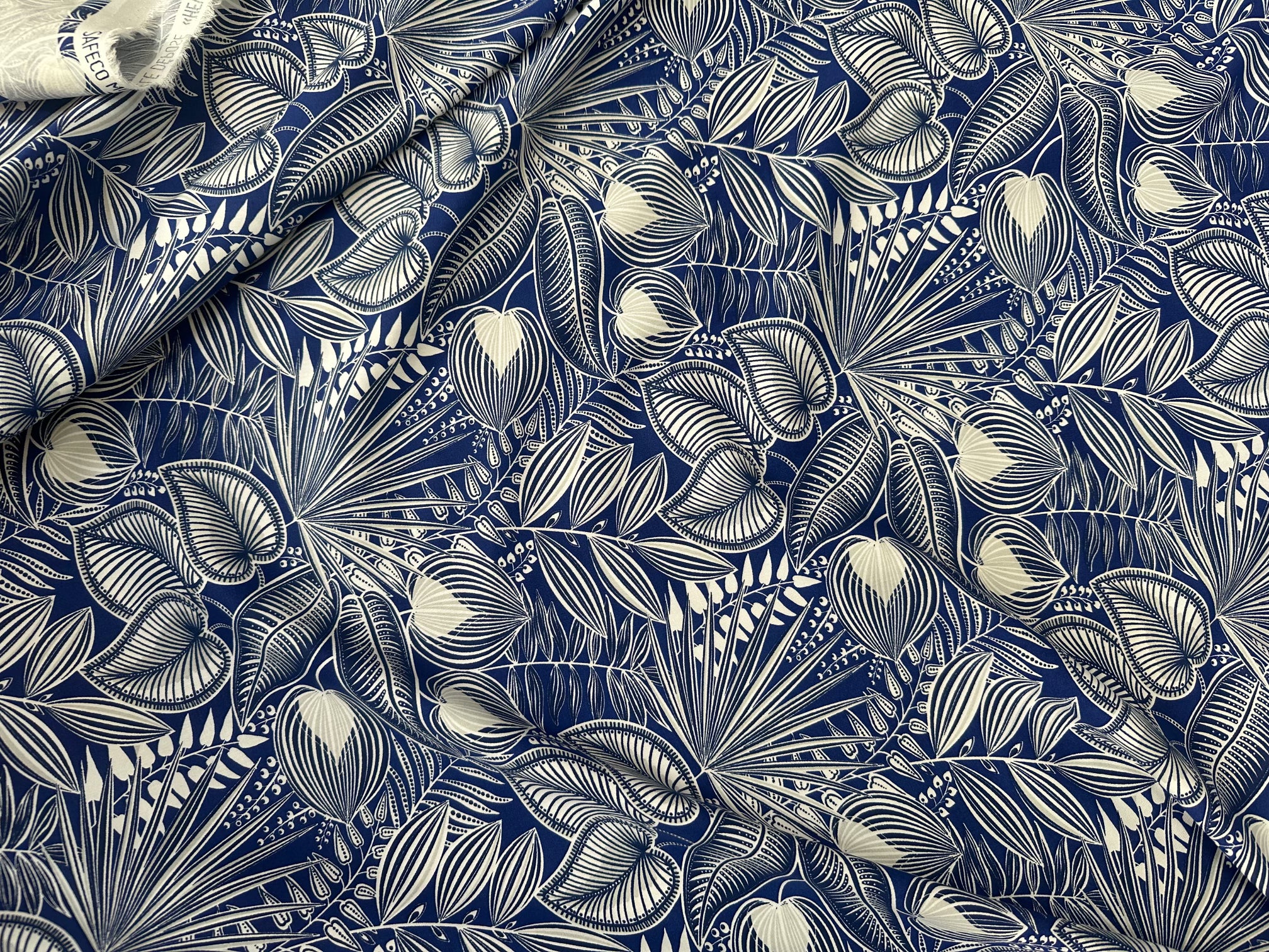 VISCOSE HEVEA BLEU OEKO-TEX - My Little Coupon