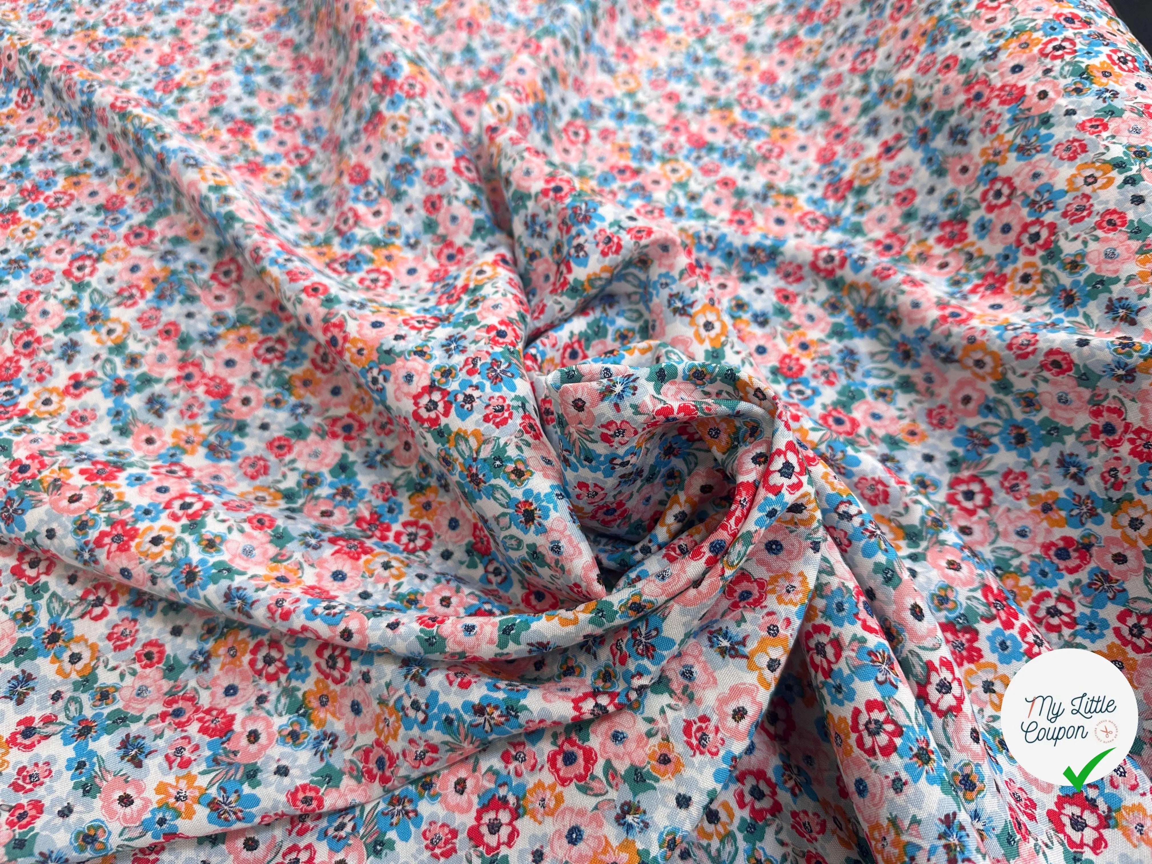 VISCOSE IDYLLE CIEL OEKO-TEX - My Little Coupon