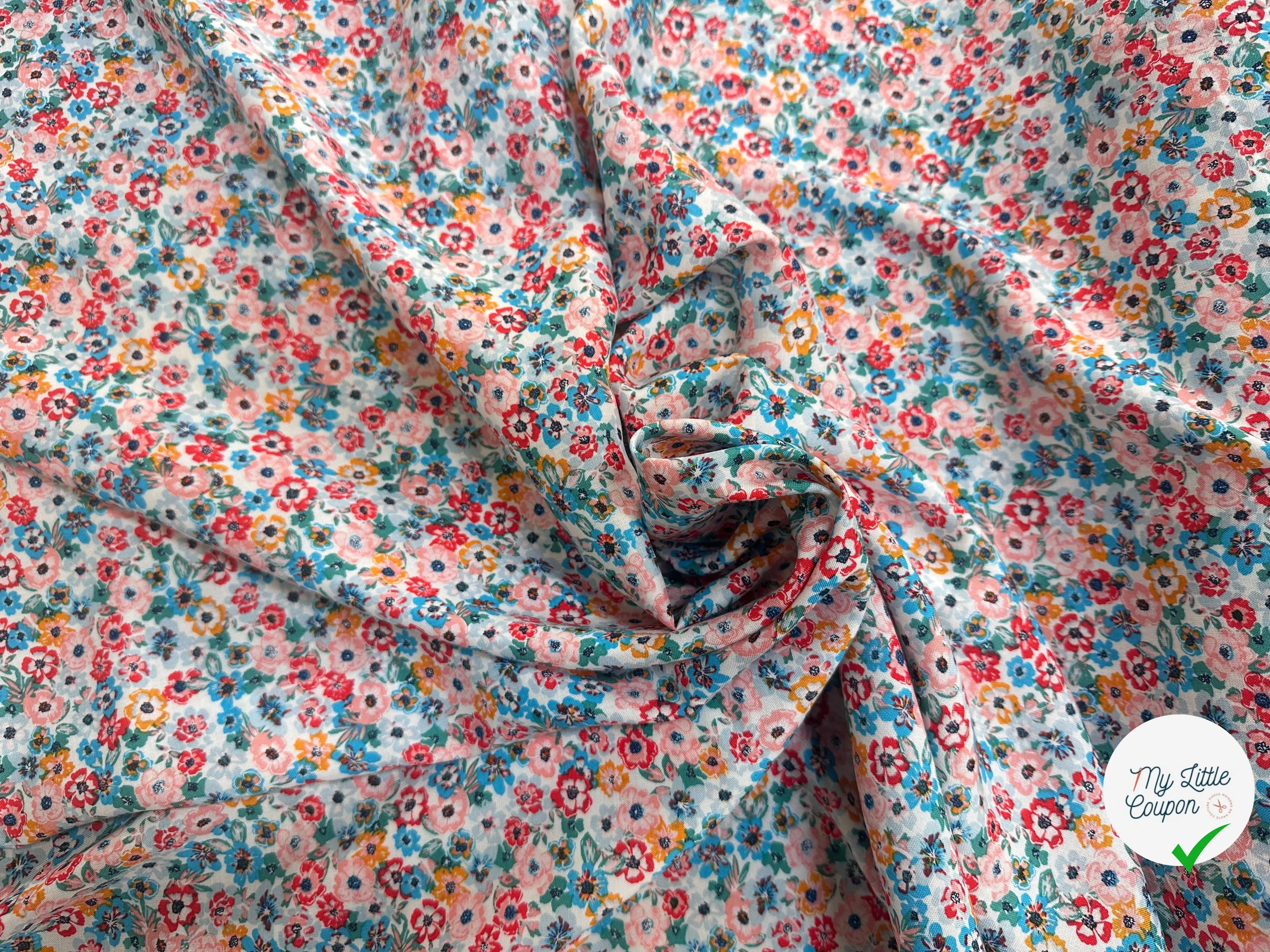 VISCOSE IDYLLE CIEL OEKO-TEX - My Little Coupon