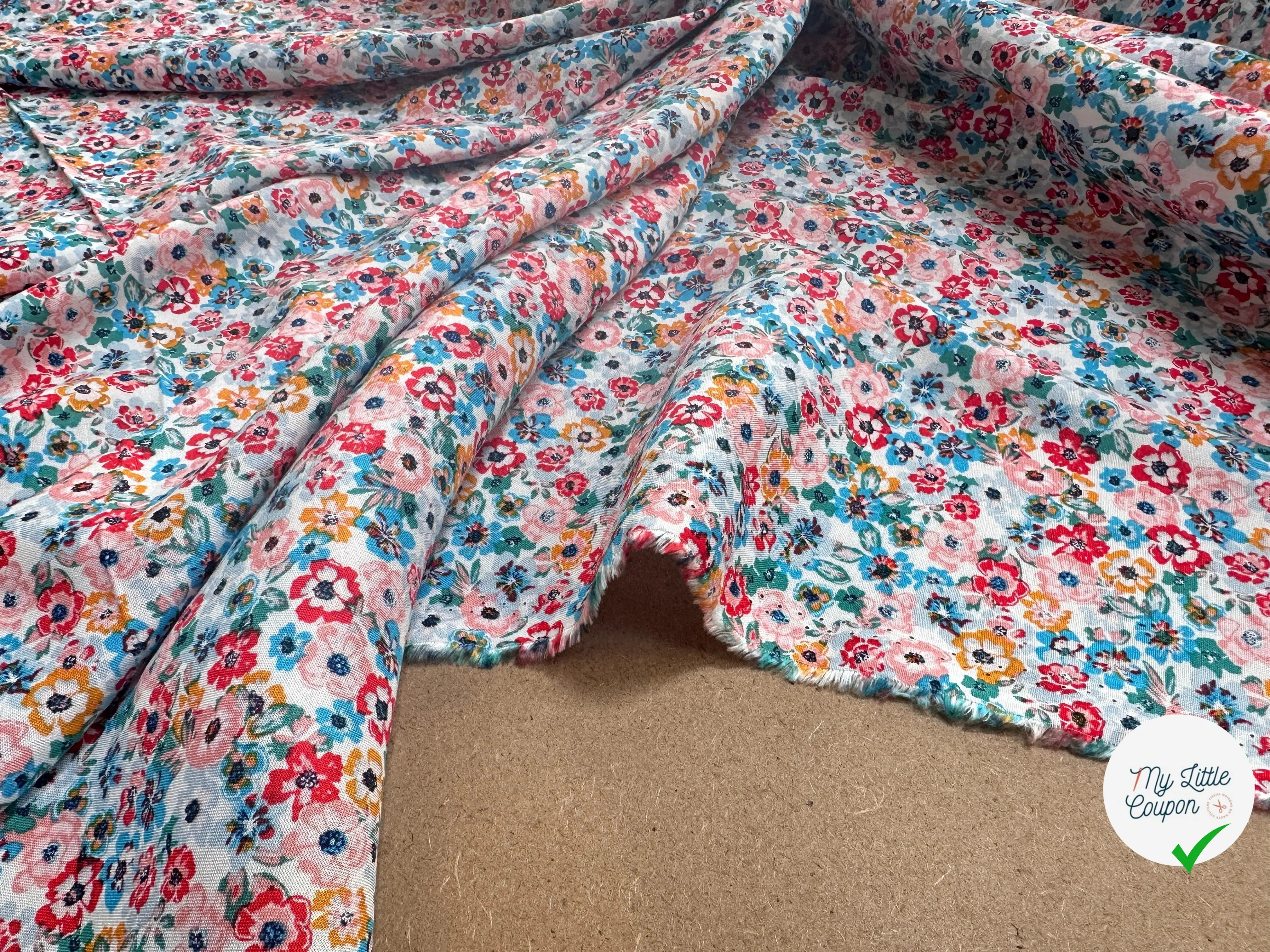 VISCOSE IDYLLE CIEL OEKO-TEX - My Little Coupon
