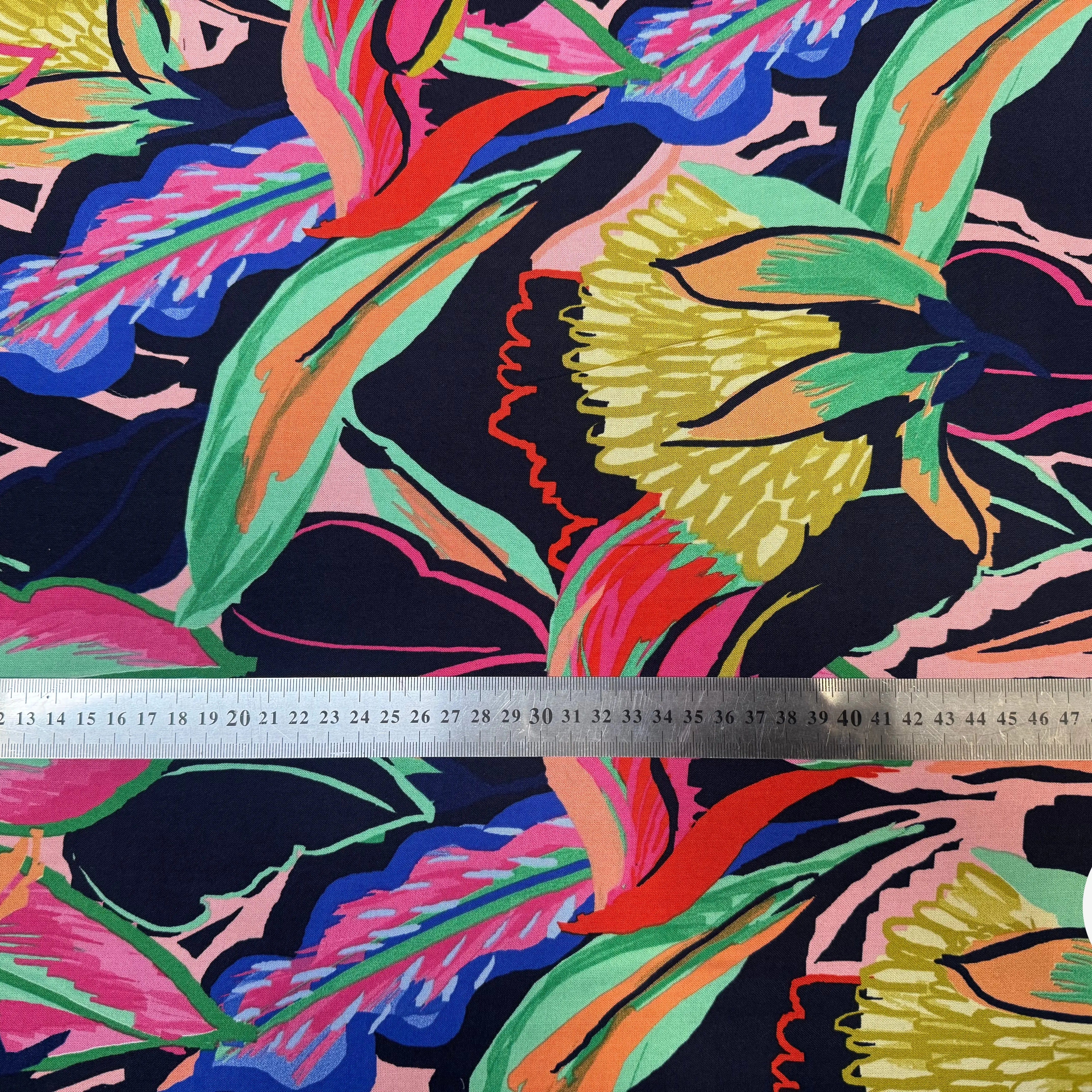 VISCOSE IMPRIMÉE FLEURS SAUVAGES - My Little Coupon