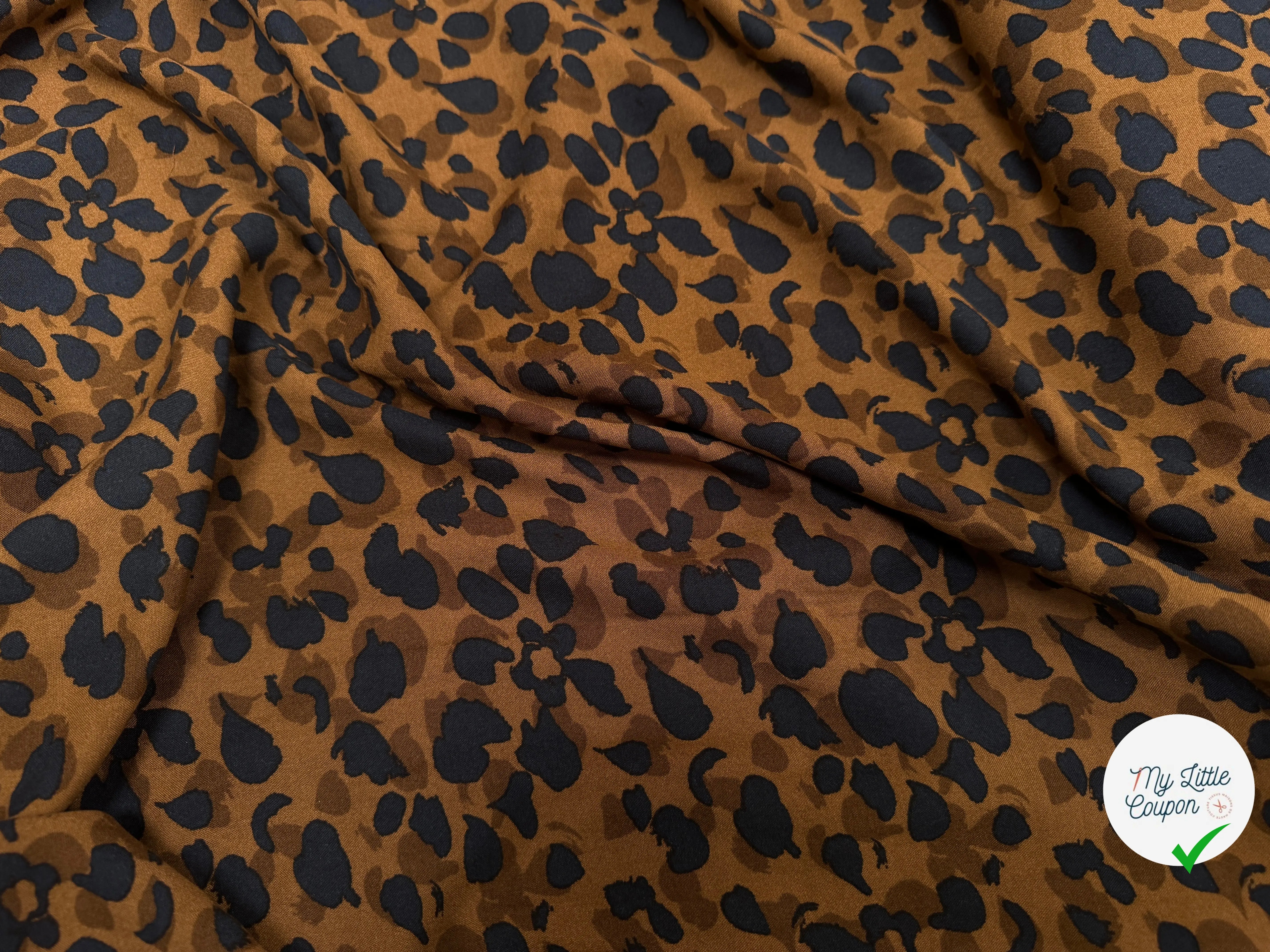 VISCOSE KODKOD MARRON / NOIR 1B Y1 150 - My Little Coupon