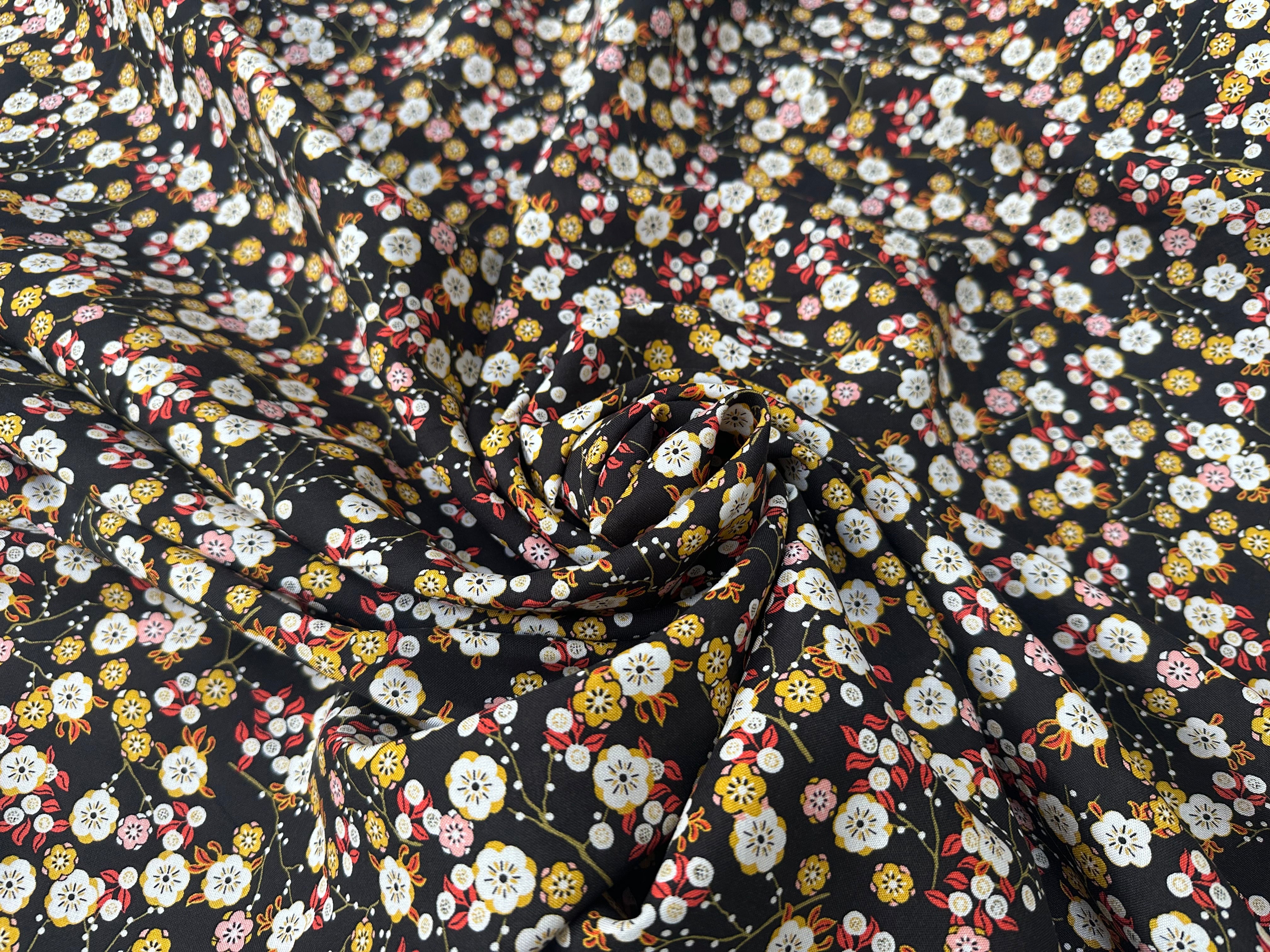 VISCOSE KOHANA NOIR OEKO-TEX - My Little Coupon