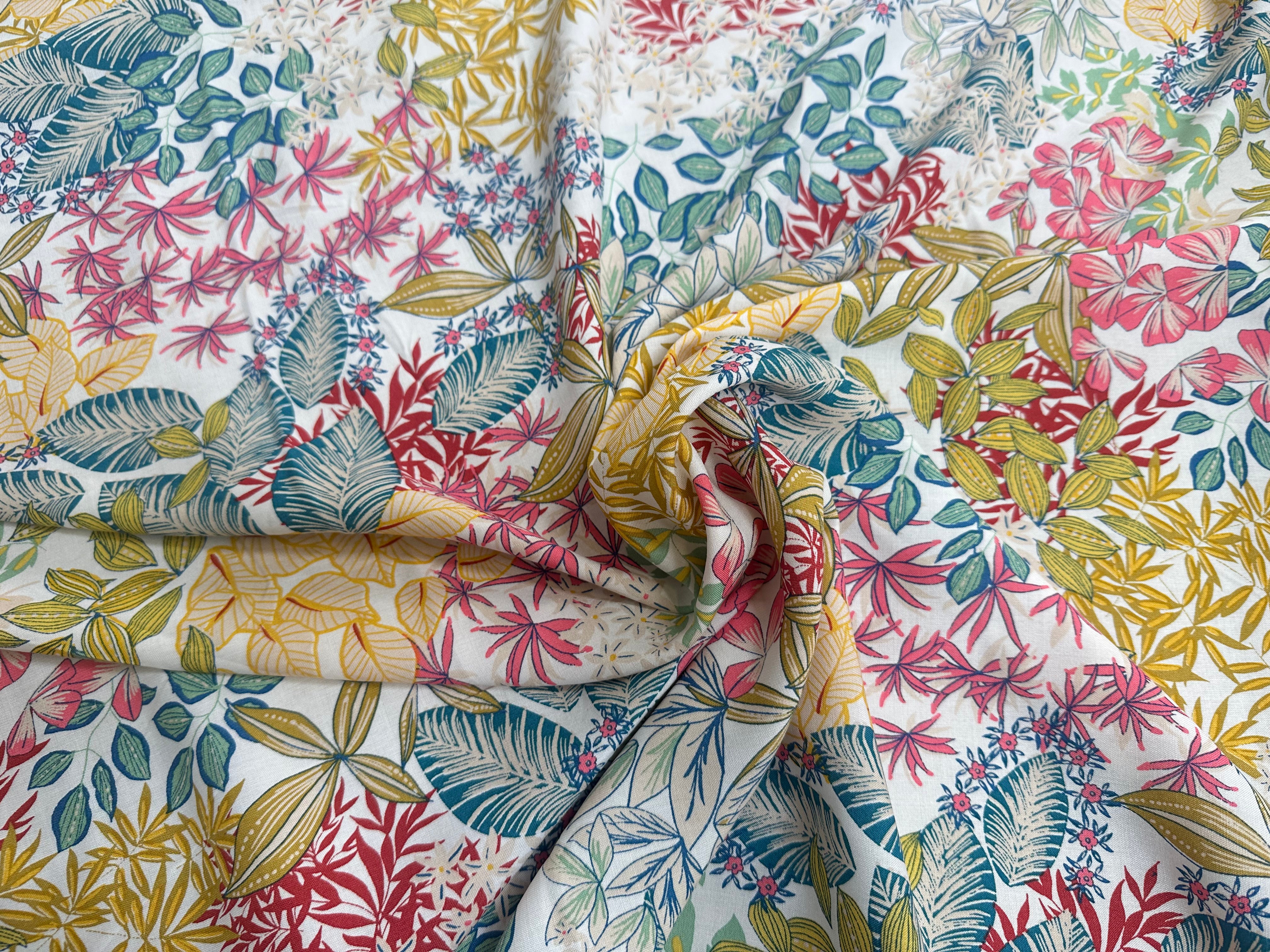 VISCOSE MAELLE BLANC OEKO-TEX - My Little Coupon