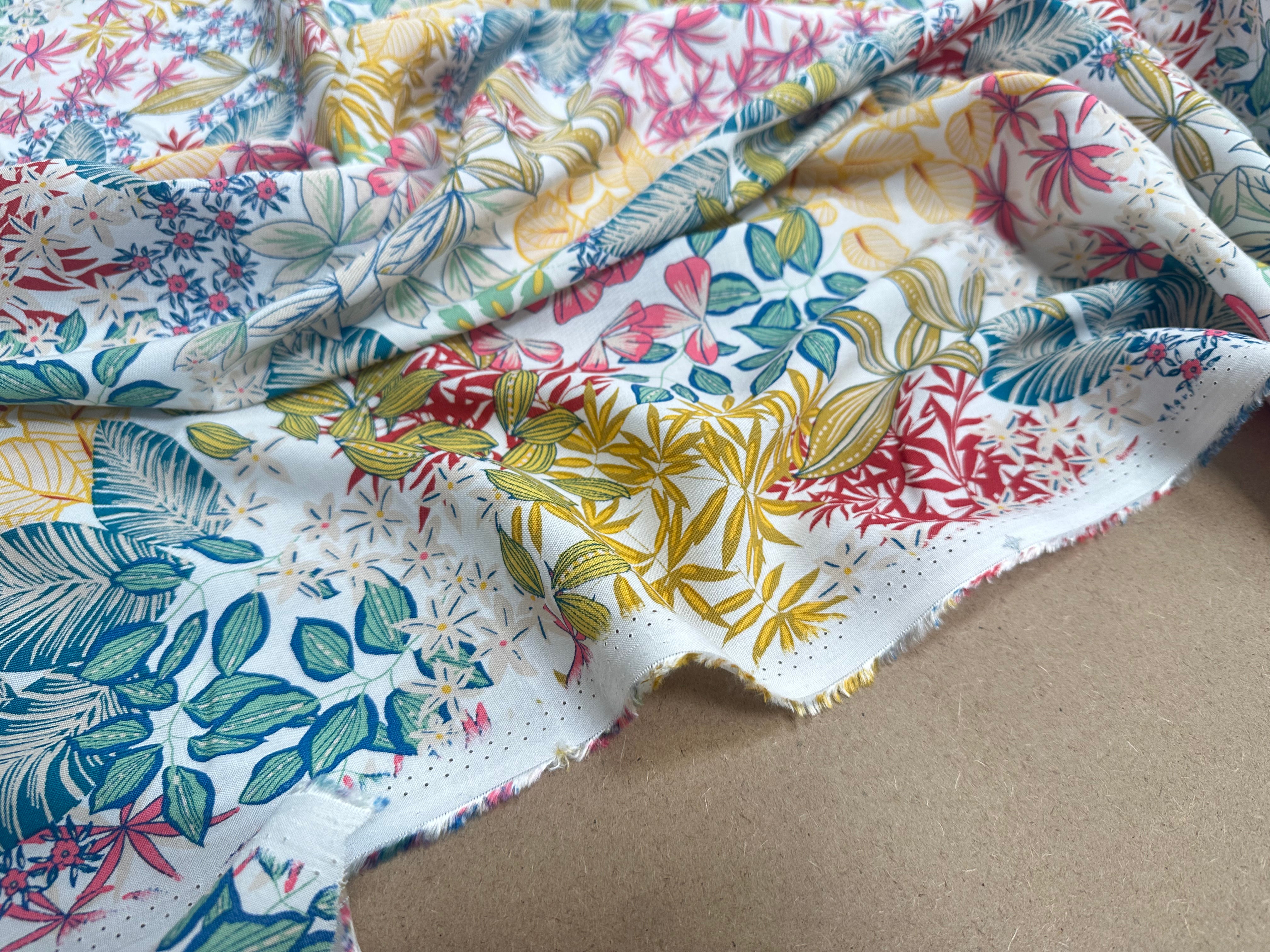 VISCOSE MAELLE BLANC OEKO-TEX - My Little Coupon