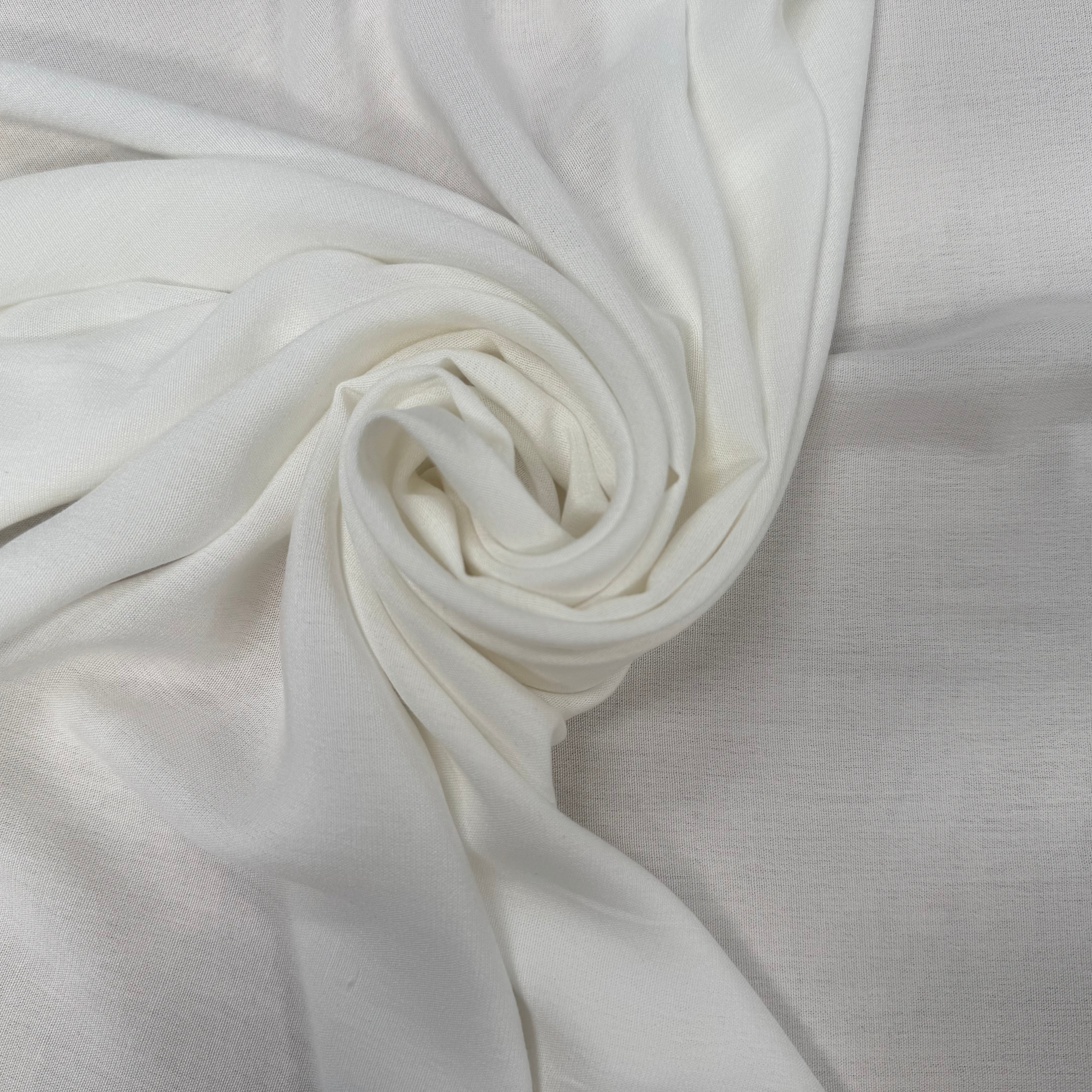 VISCOSE MI LOUDRE BLANC CASSÉ SUBLIME TOMBÉ - My Little Coupon