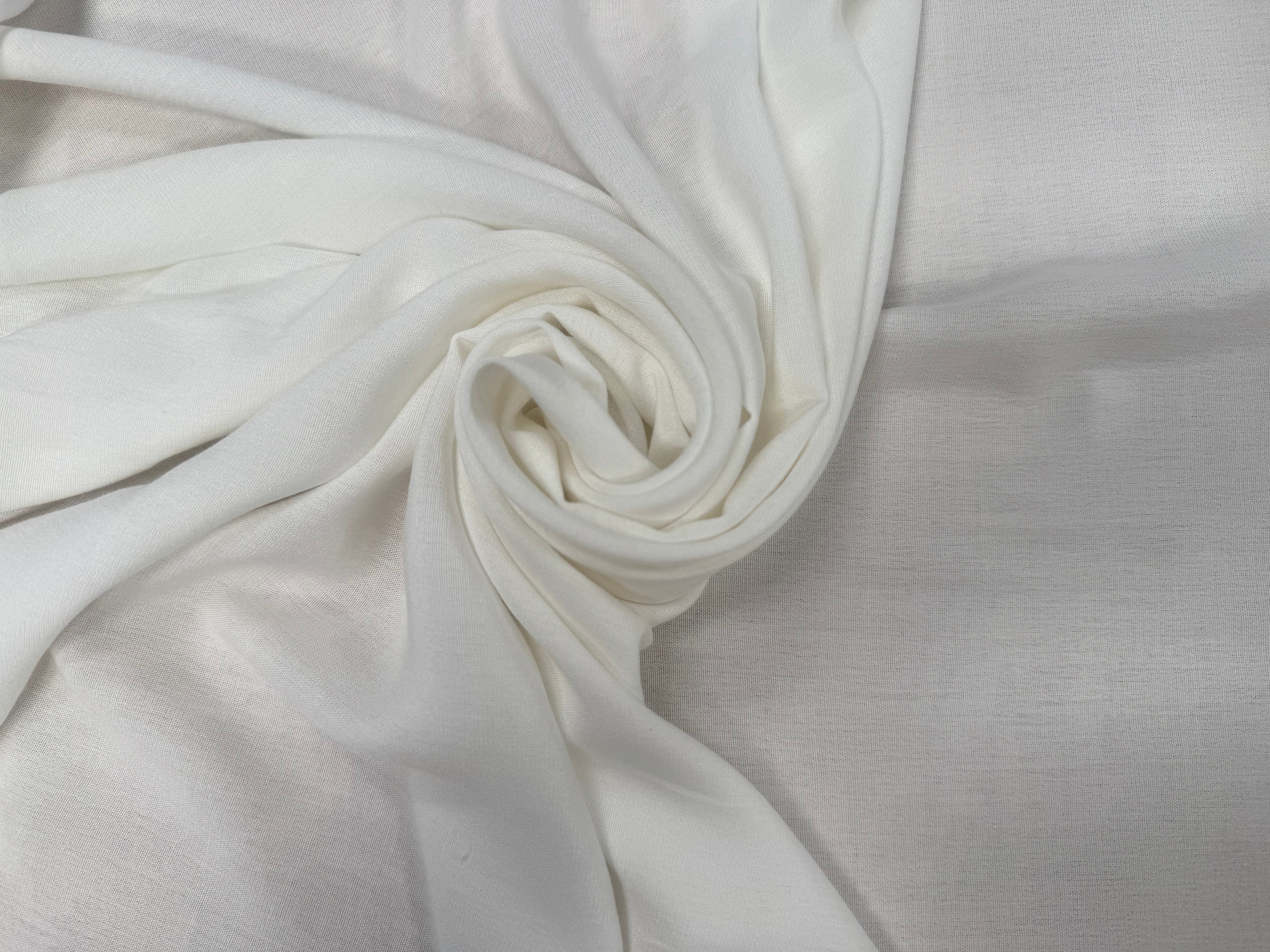 VISCOSE MI LOUDRE BLANC CASSÉ SUBLIME TOMBÉ - My Little Coupon