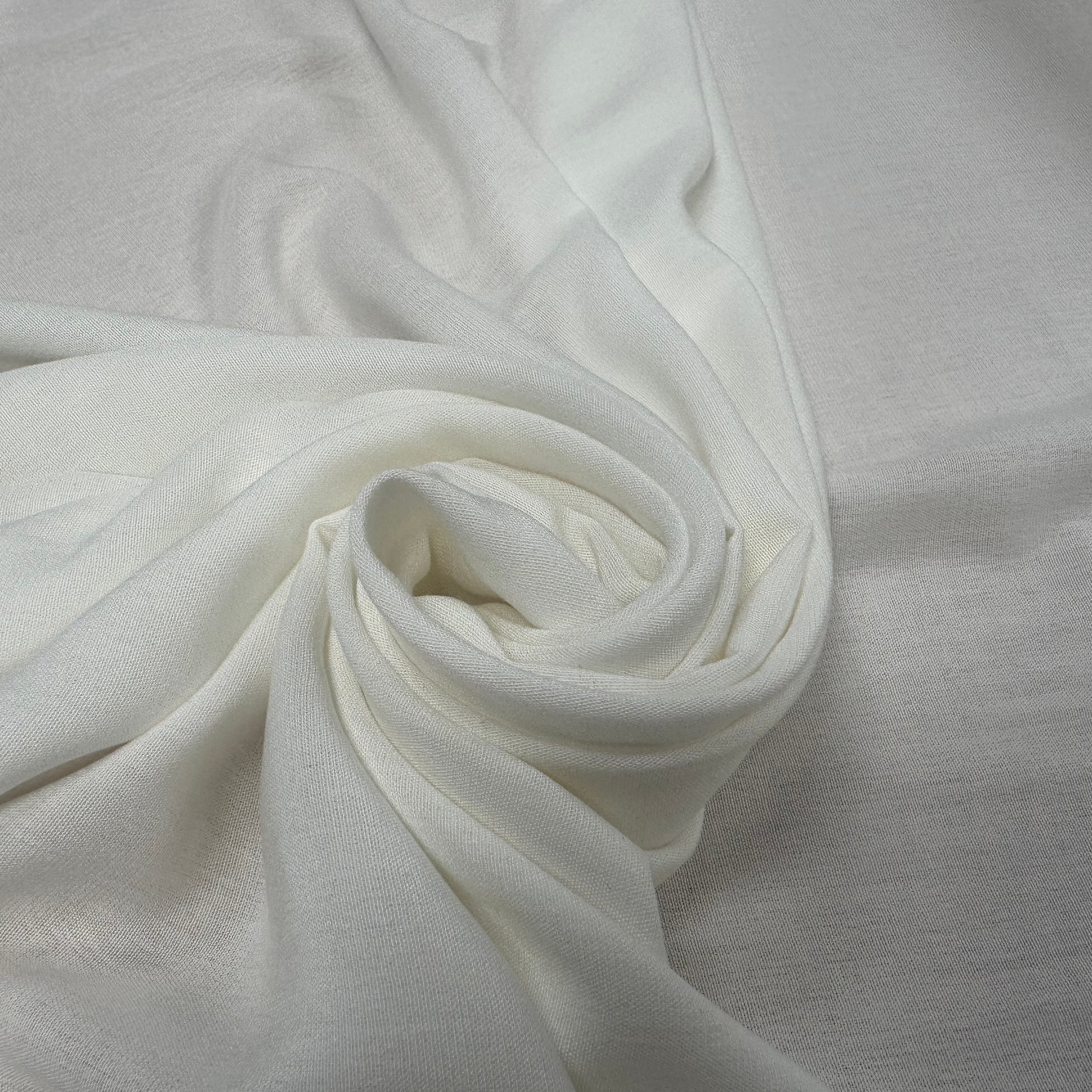 VISCOSE MI LOUDRE BLANC CASSÉ SUBLIME TOMBÉ - My Little Coupon