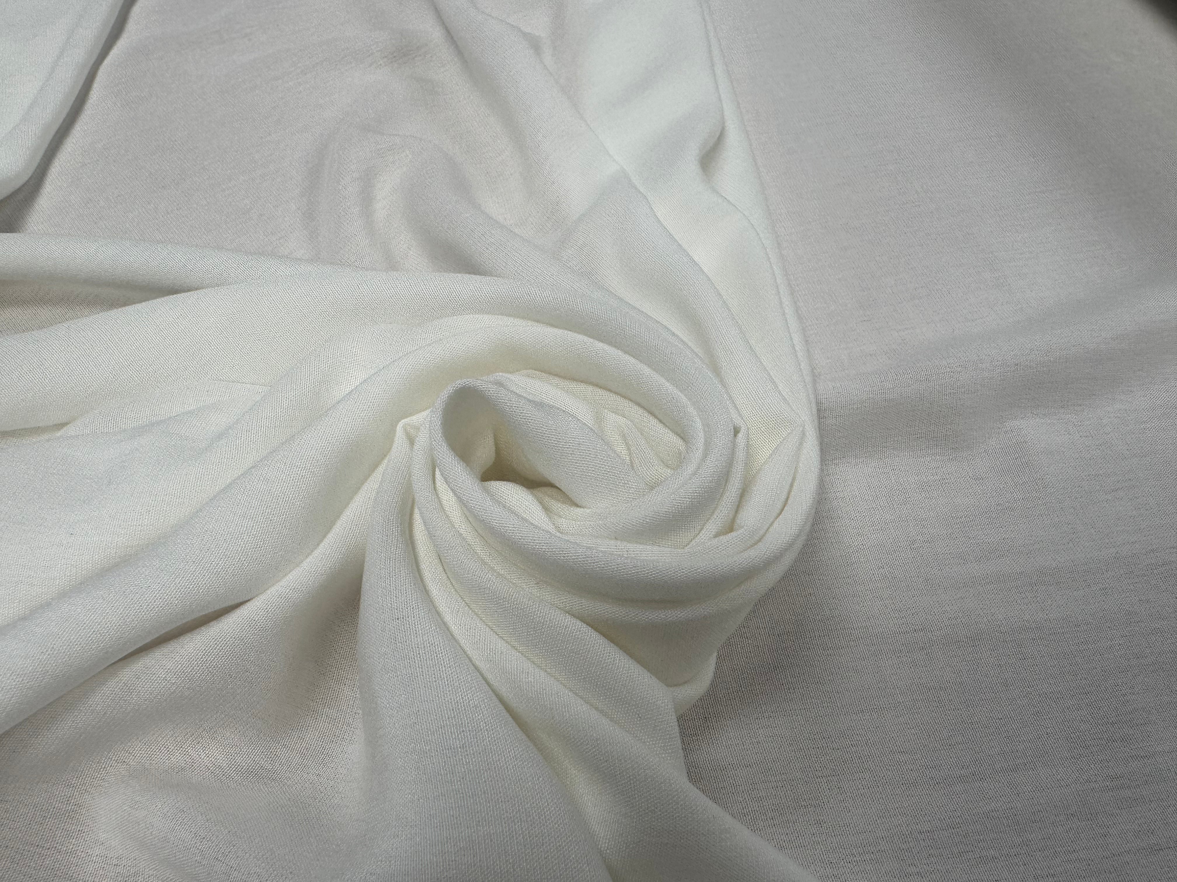 VISCOSE MI LOUDRE BLANC CASSÉ SUBLIME TOMBÉ - My Little Coupon
