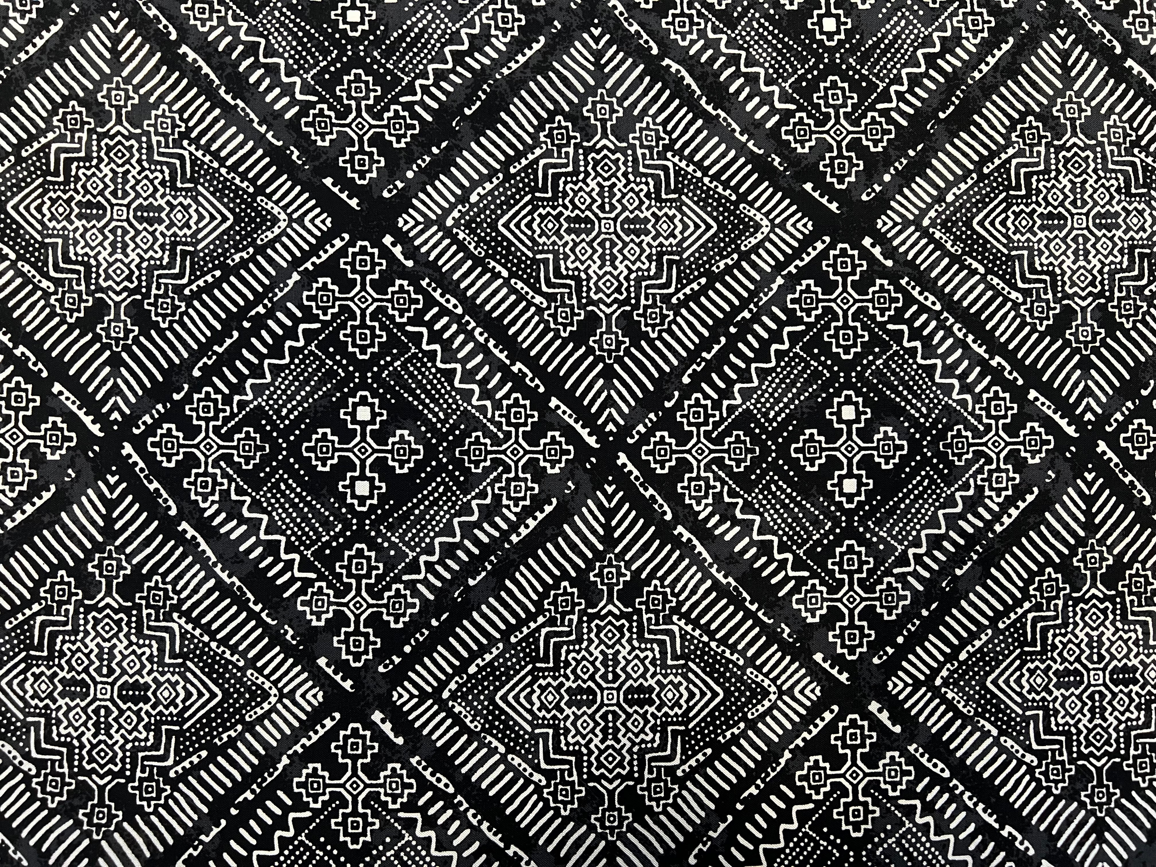 VISCOSE MOTIF GEOMETRIQUE MSO