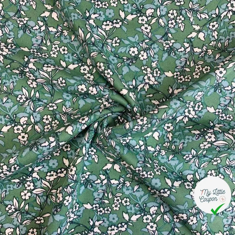 VISCOSE MUMBAI CACTUS / BLANC 2B Y5X 150 - My Little Coupon