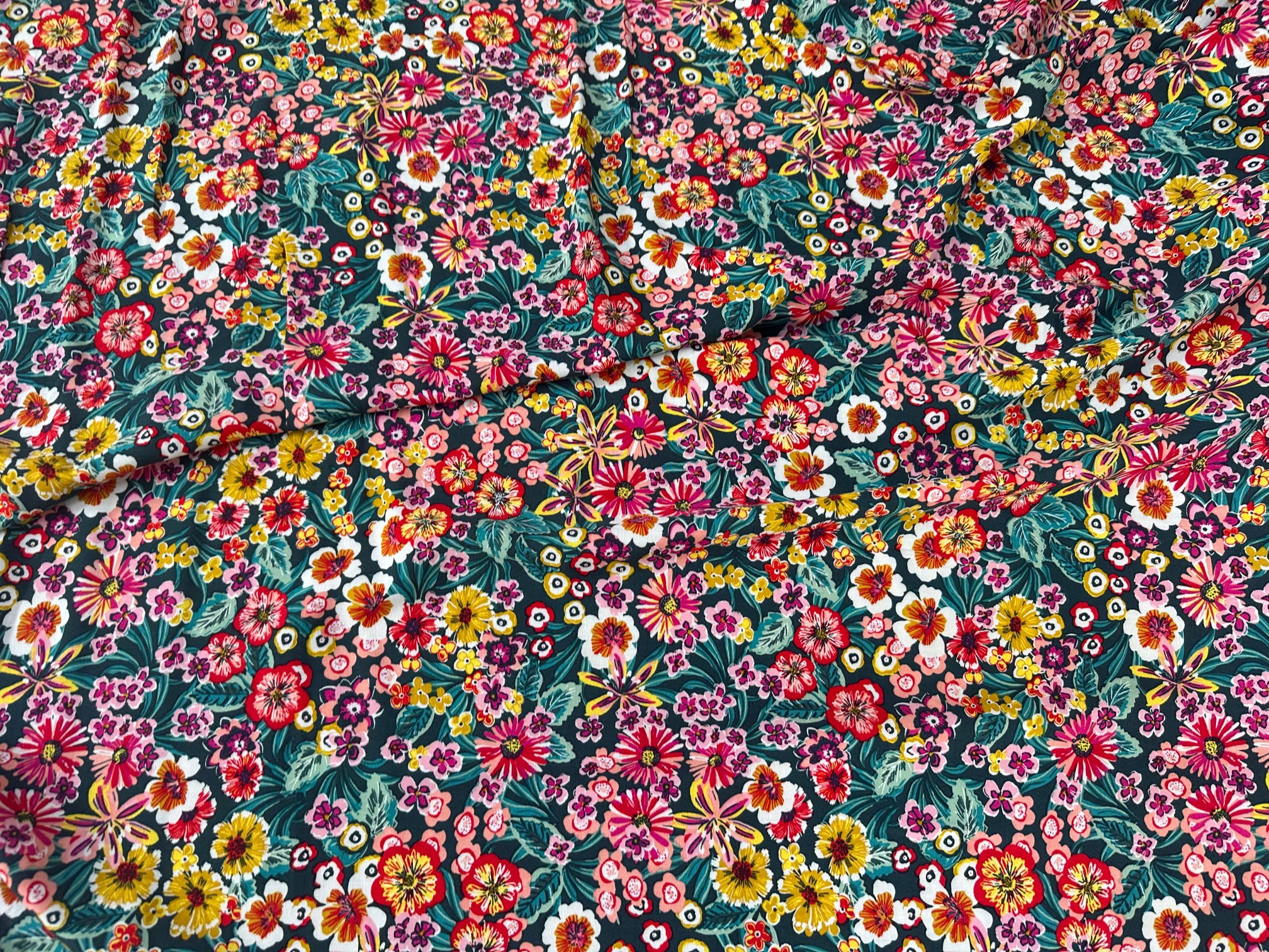 VISCOSE ORPHEE EMERAUDE OEKO-TEX - My Little Coupon