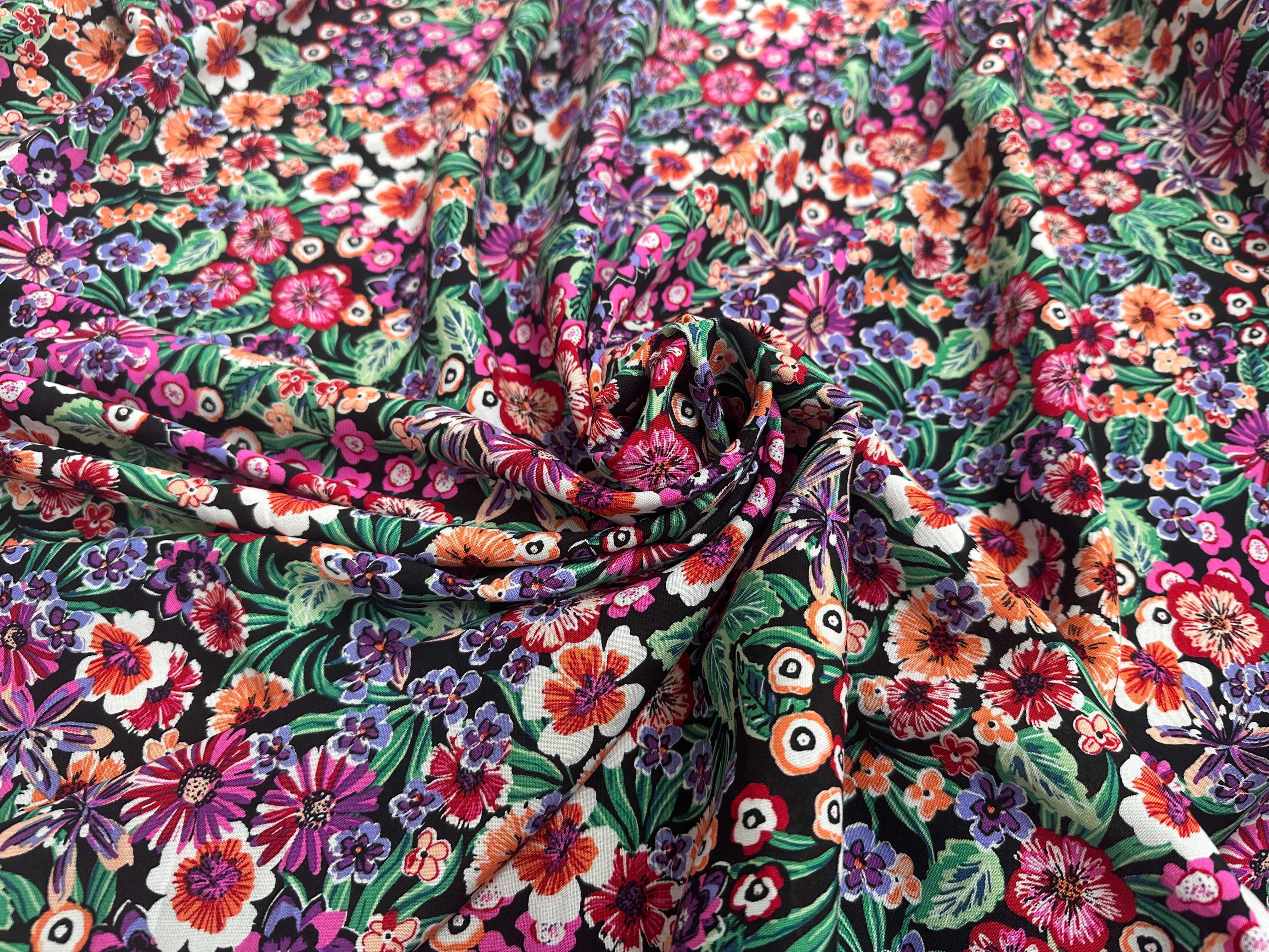 VISCOSE ORPHEE VIOLET OEKO-TEX - My Little Coupon
