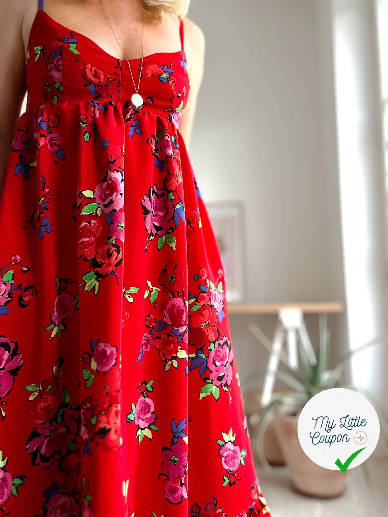 VISCOSE ROUGE DE FLEURS SUPERBEÂ - My Little Coupon
