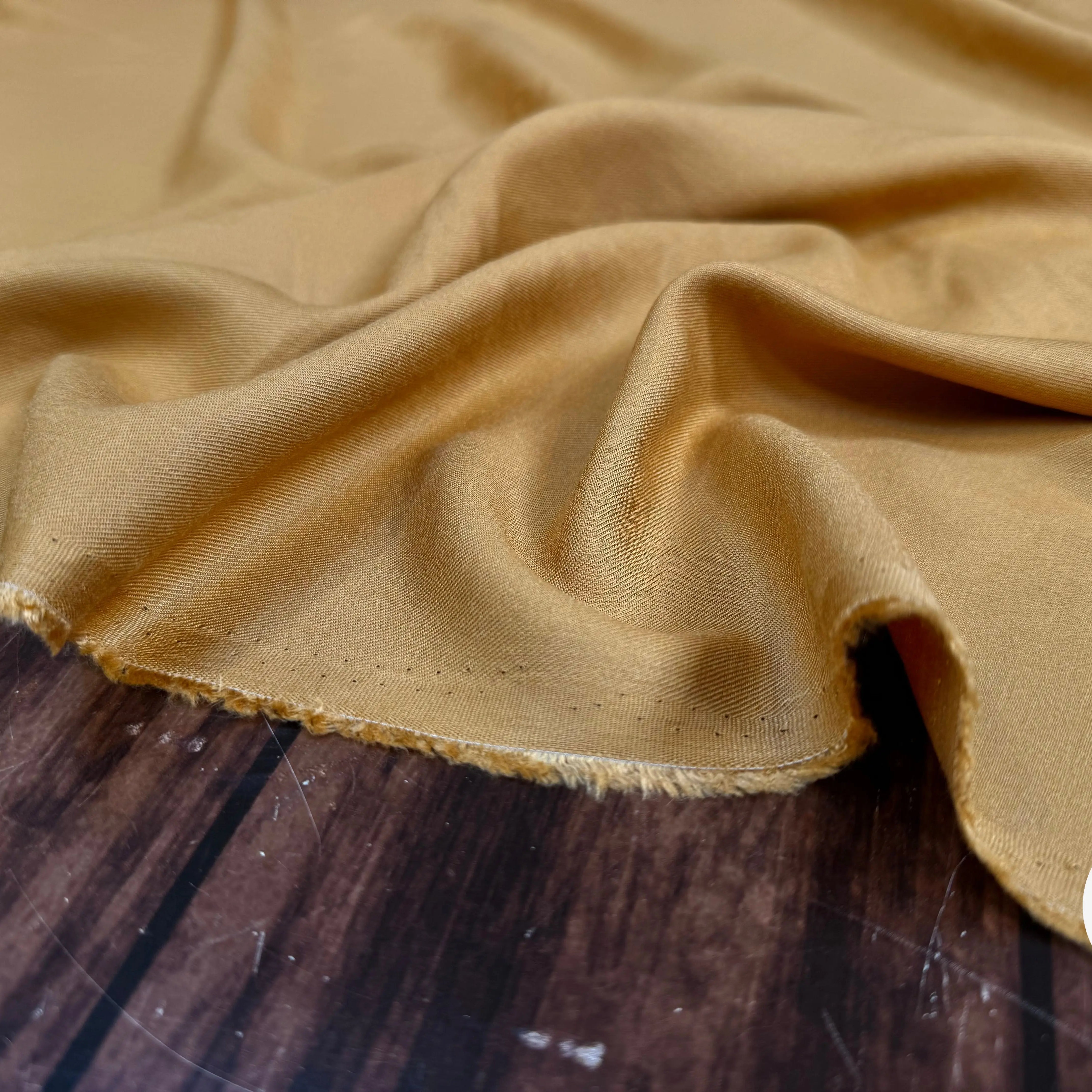 VISCOSE SALOME OCRE 100% VISCOSE - My Little Coupon