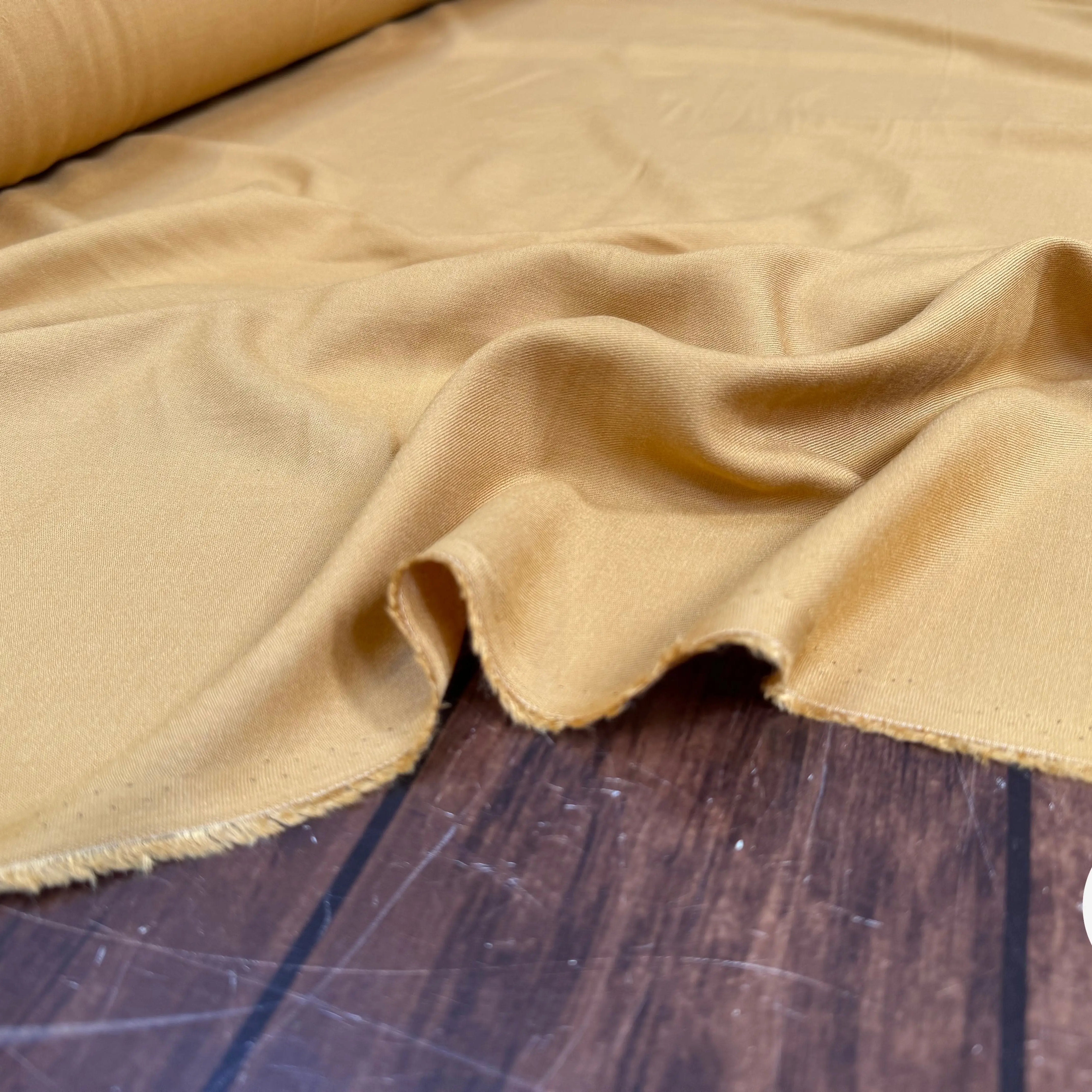 VISCOSE SALOME OCRE 100% VISCOSE - My Little Coupon