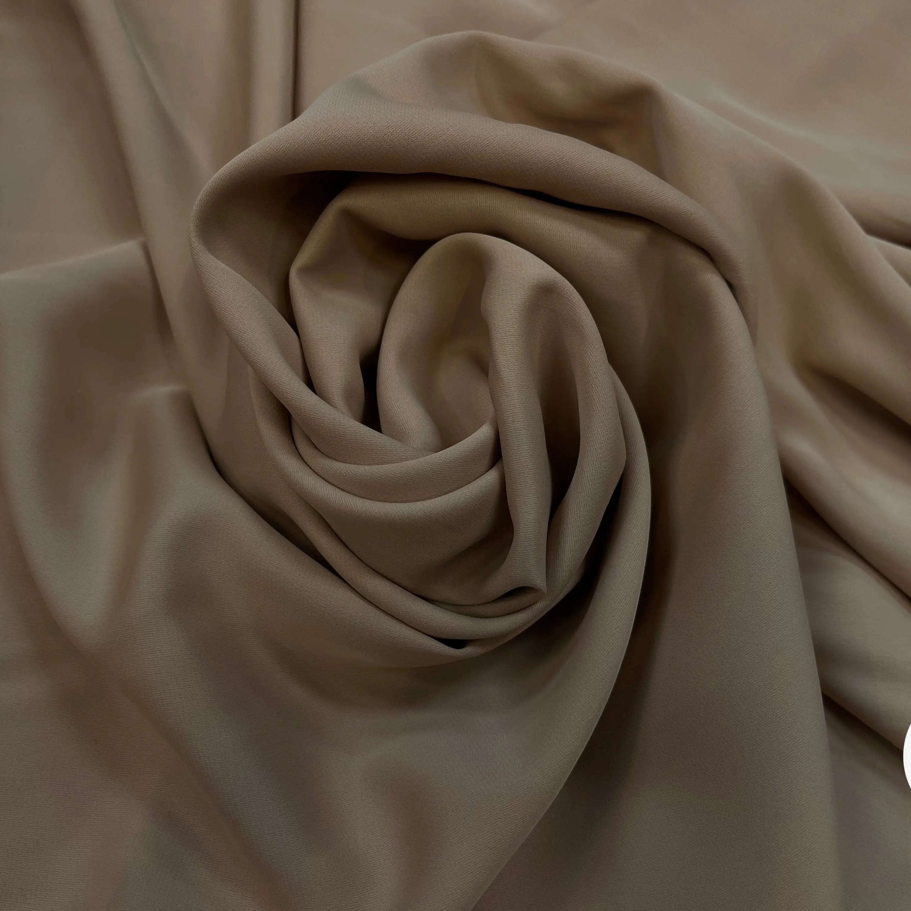 VISCOSE SATINÉE STRETCH ULTRA DOUX UNI SABLE - My Little Coupon