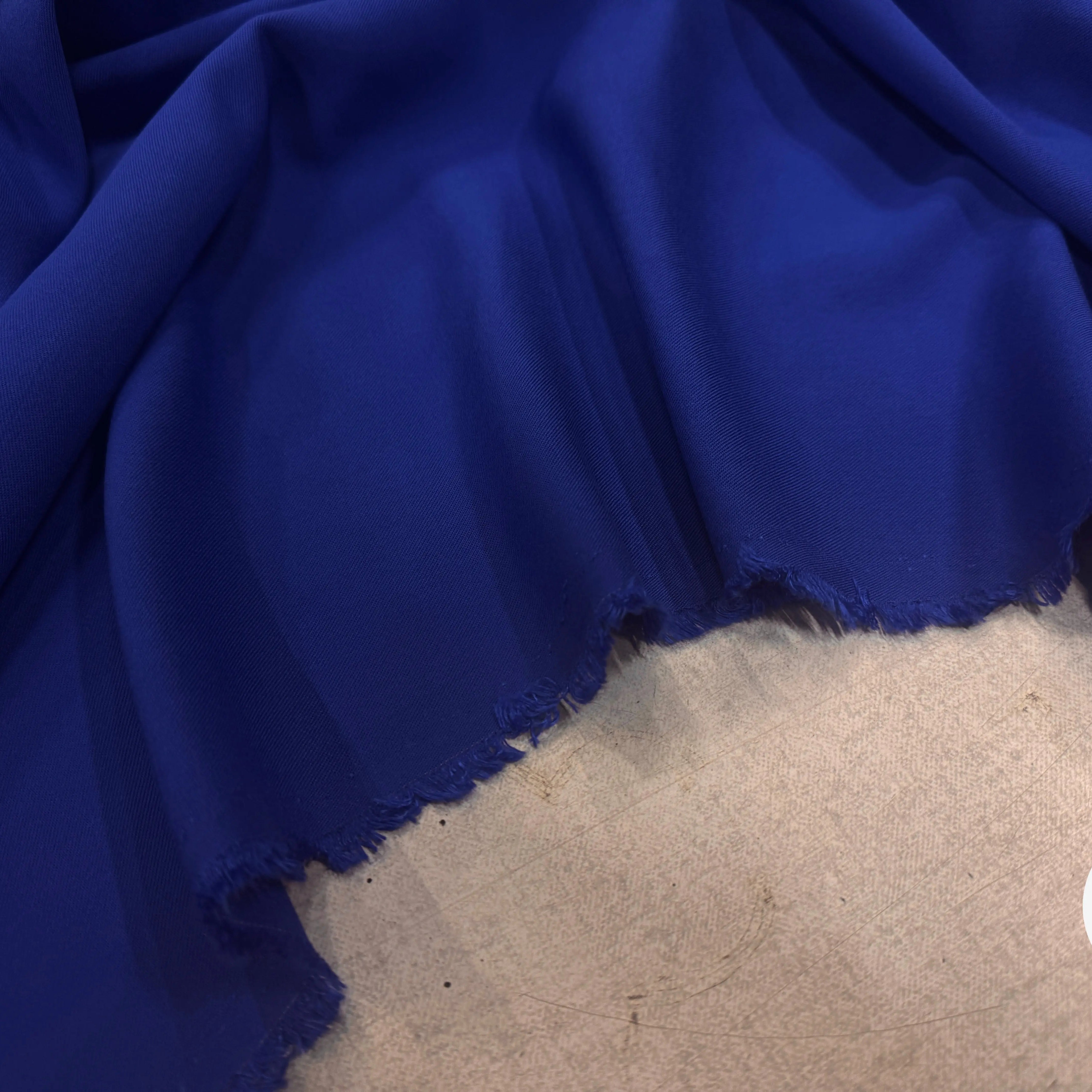 VISCOSE SERGÉE BLEU ROI SUPERBE TENUE - My Little Coupon