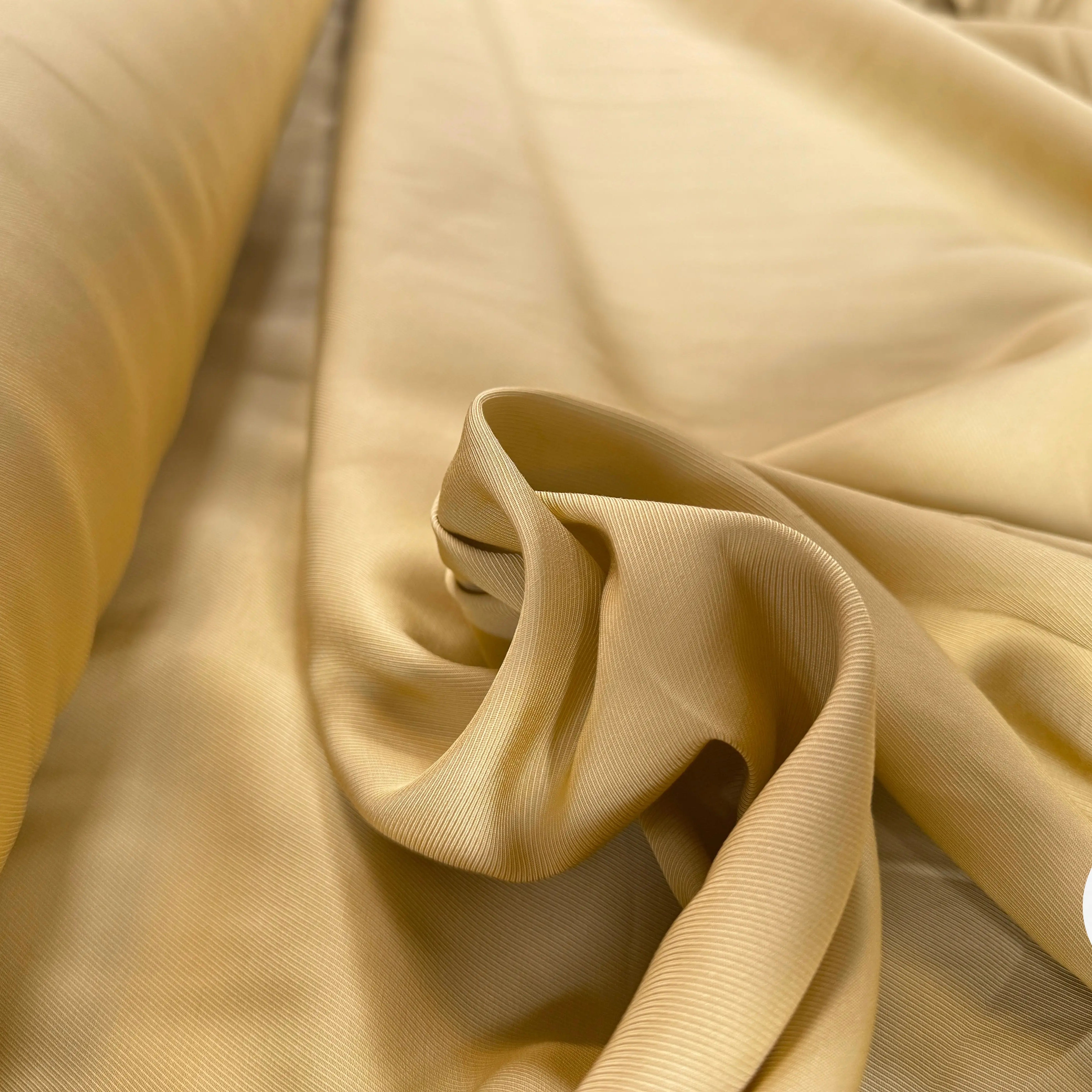 VISCOSE SERGÉE FROIDE JAUNE COMO - My Little Coupon