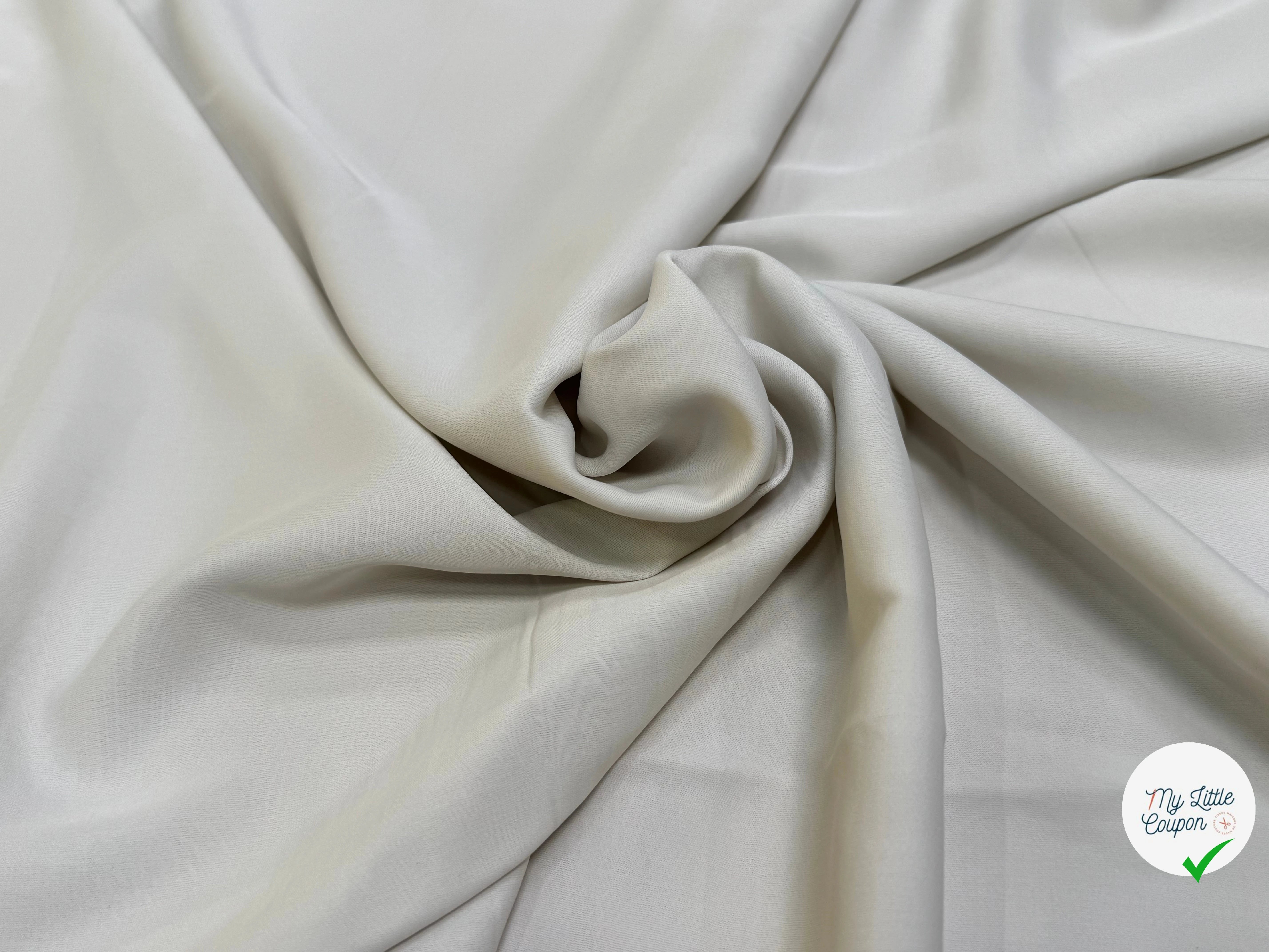 VISCOSE STRETCH ULTRA DOUCE TOUCHÉ PEACHSKIN CLAY - My Little Coupon