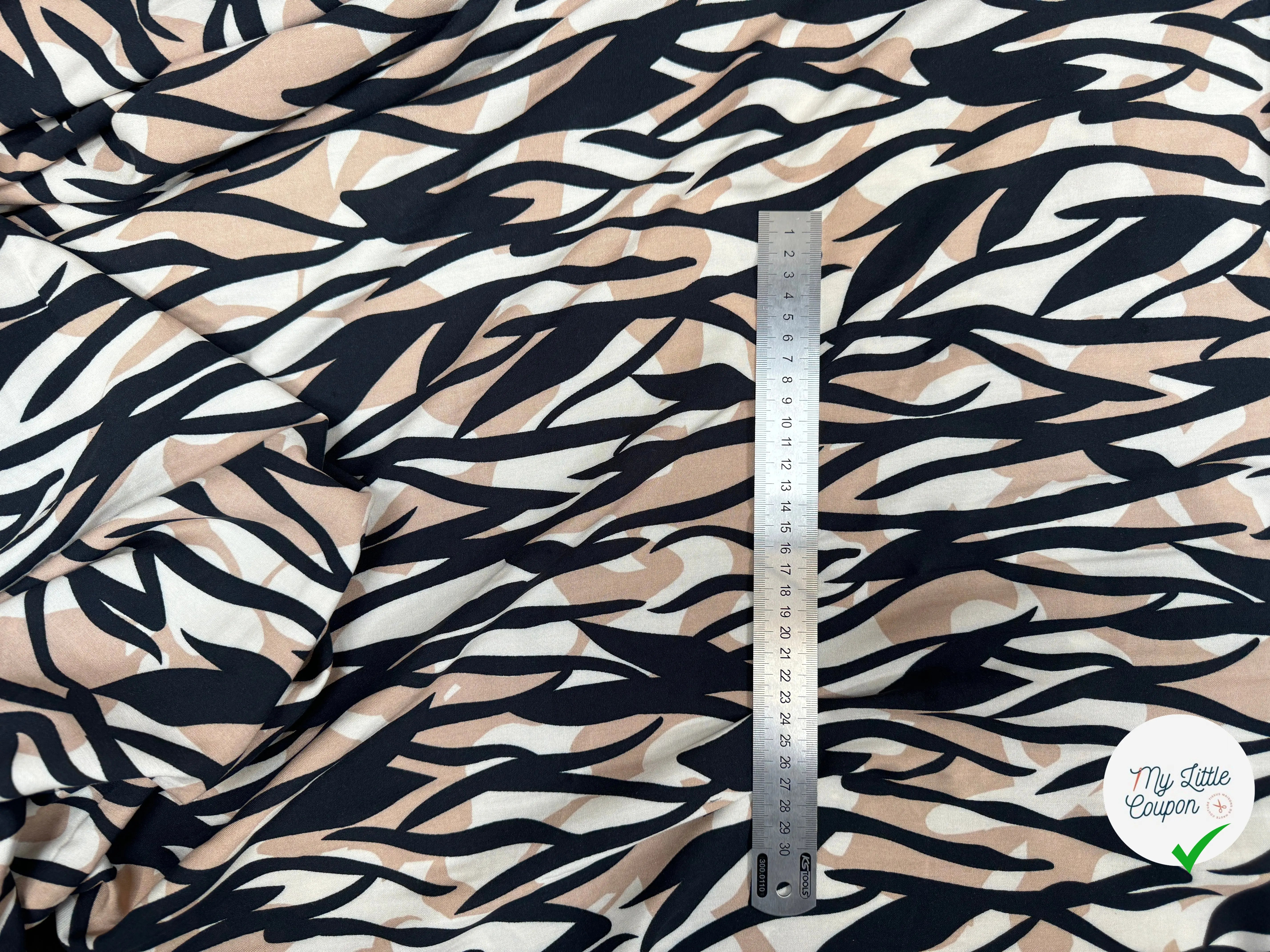 VISCOSE TIGA LIN / NOIR 1B Y1 150 - My Little Coupon