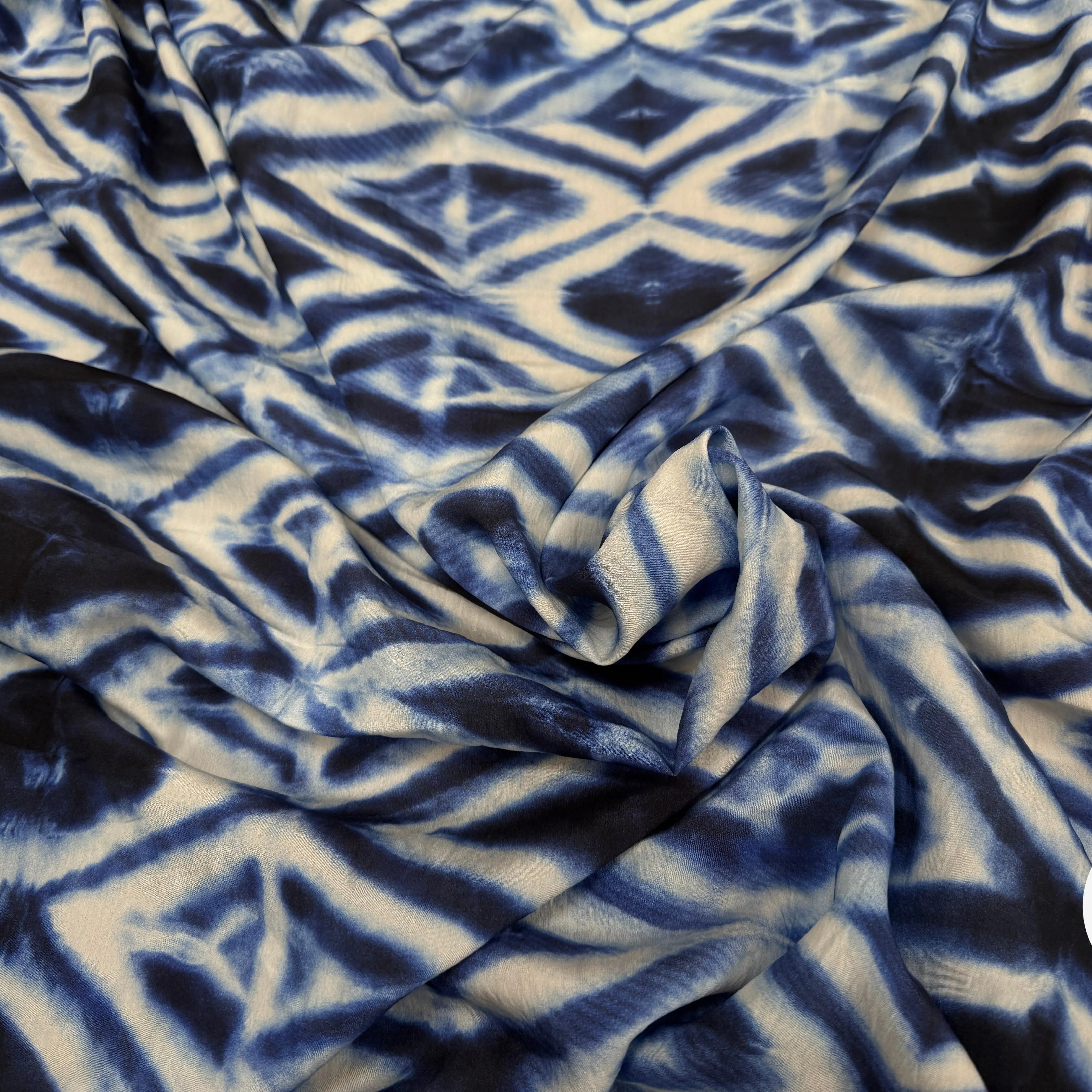 VISCOSE TOUCHE PEAU DE PECHE BLEU - My Little Coupon