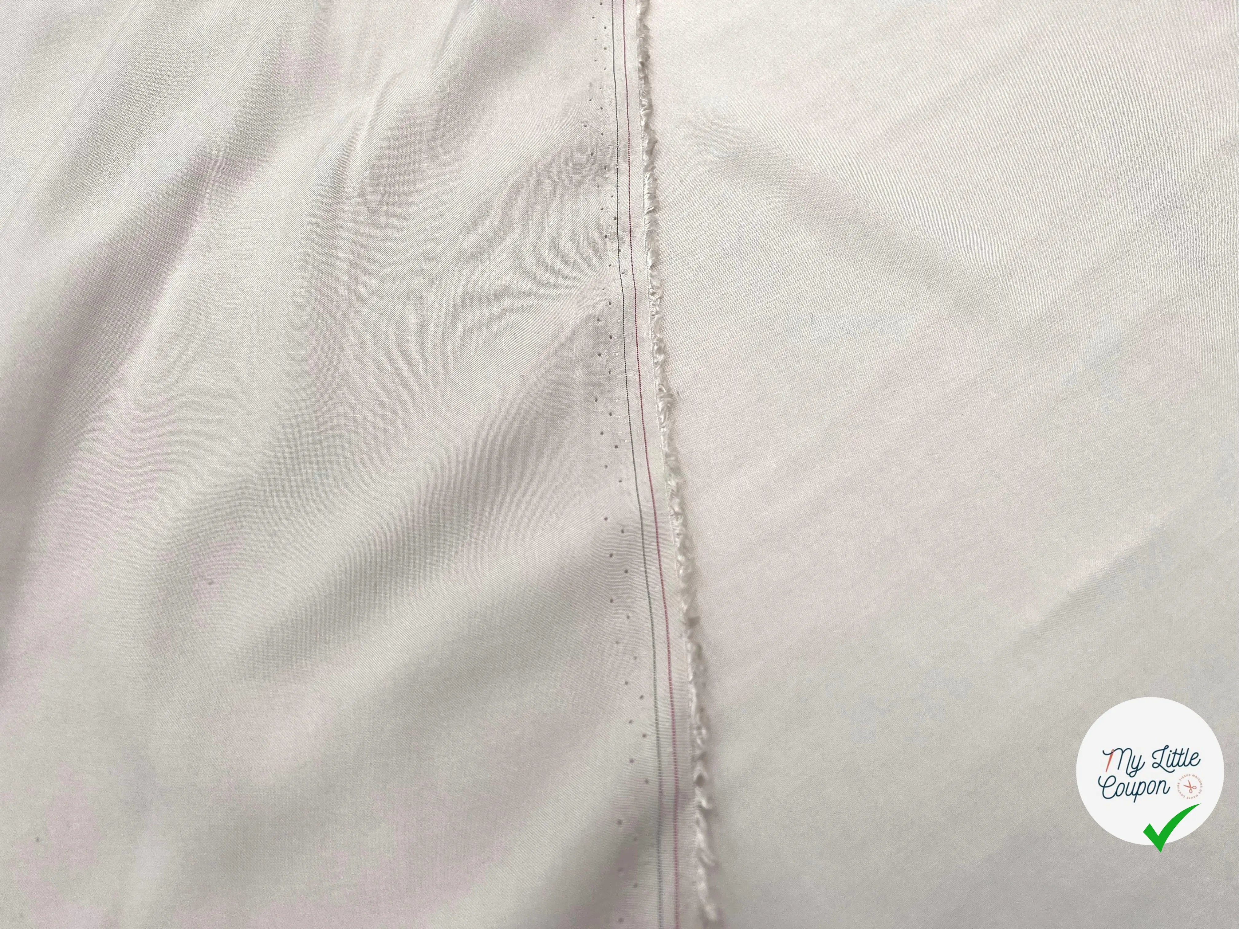 VOILE VISCOSE BEIGE FICELLE - My Little Coupon - tissu - coudre