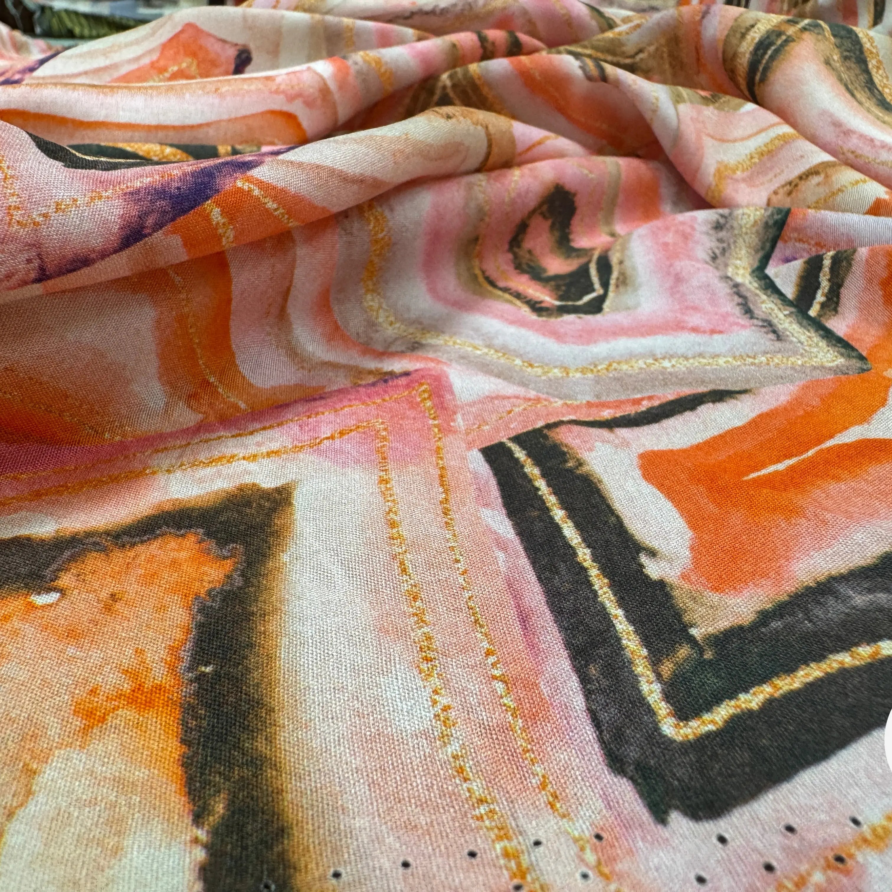 VISCOSE WOVEN DIGITAL STYLEZ GEOMETRIC - My Little Coupon