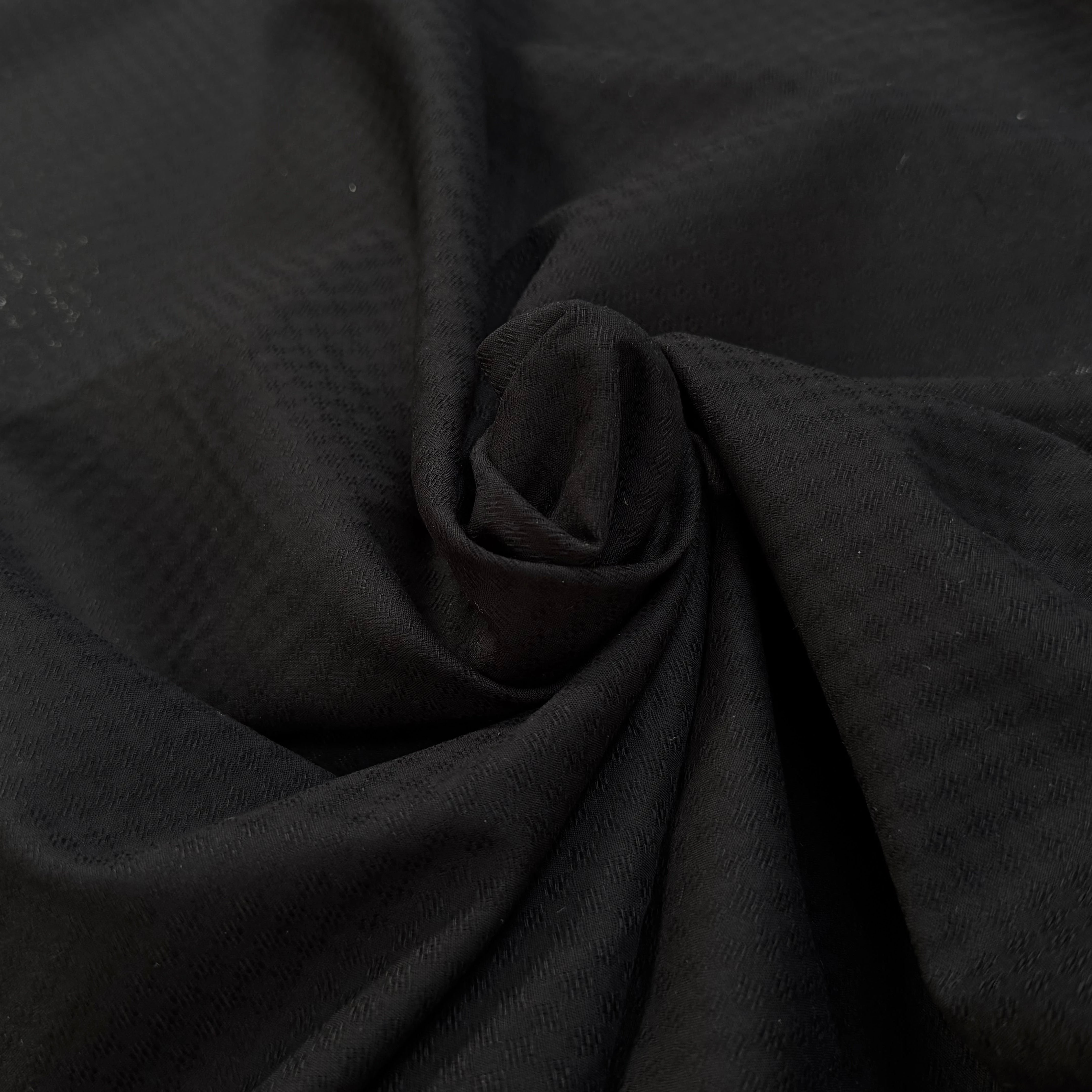 VOILE COTON TISSÉ CERCLE EN LEGER RELIEF - My Little Coupon