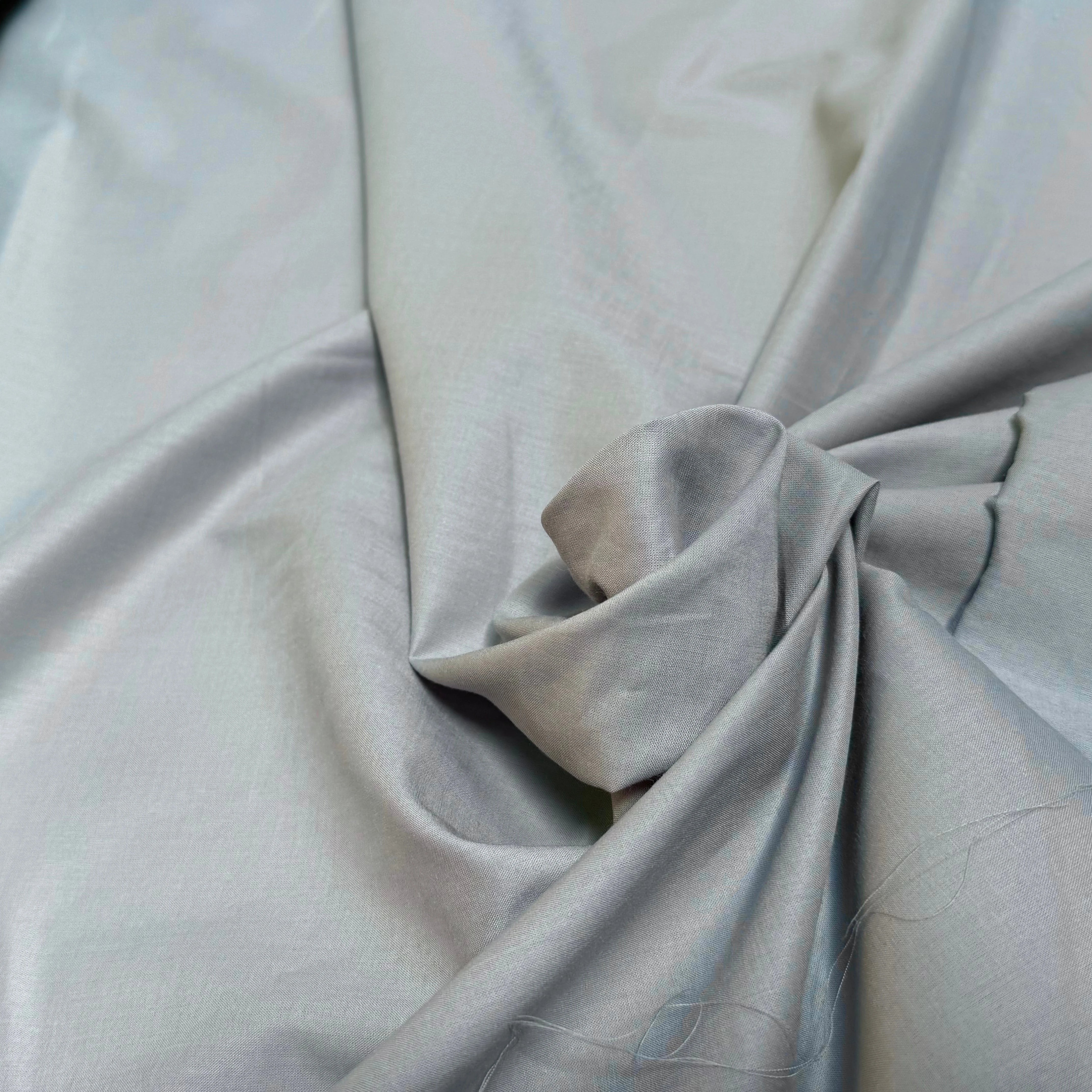 VOILE DE COTON BEAU BLEU DRAGÉE - My Little Coupon