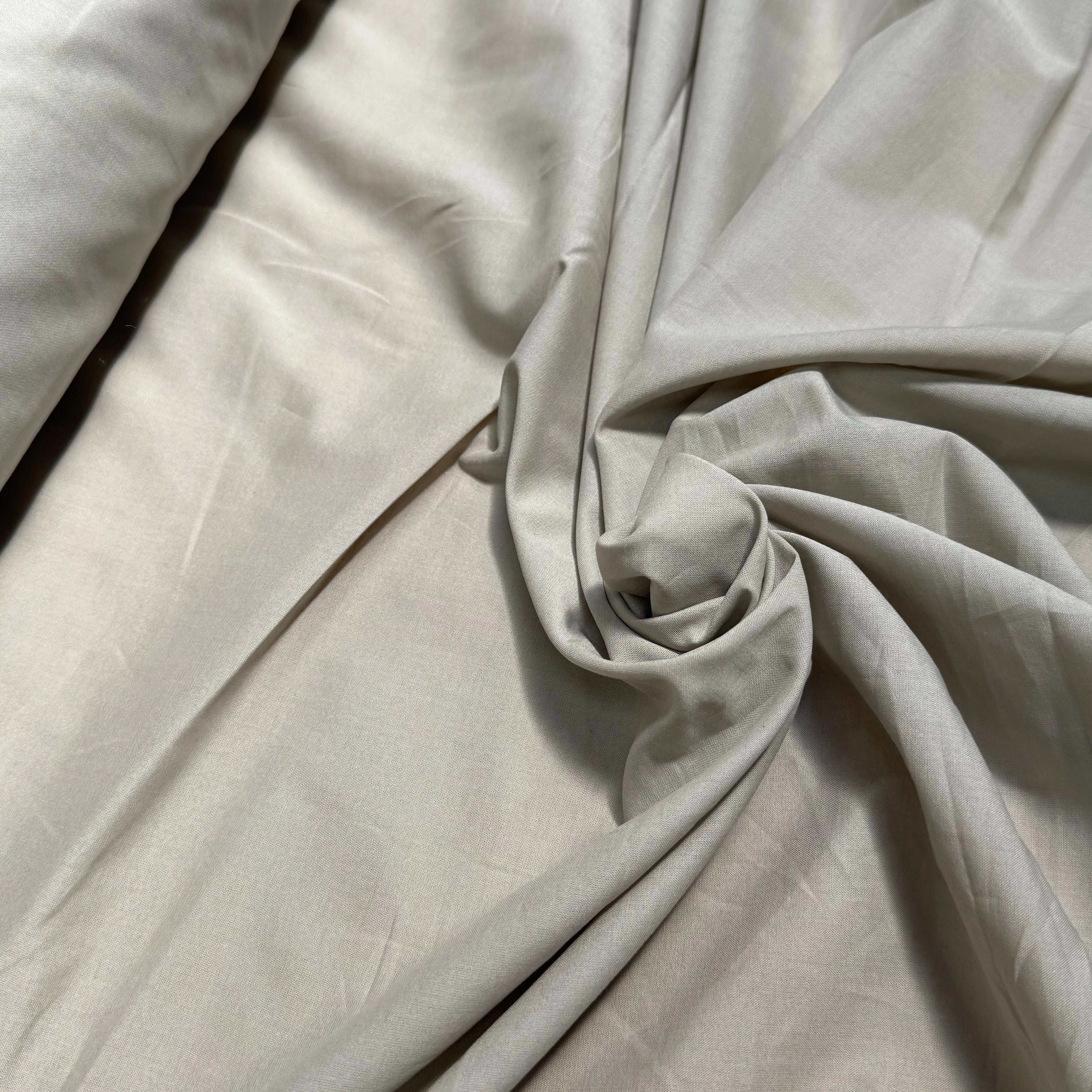 VOILE DE COTON BELLE DENSITÉ BEIGE FONCÉ - My Little Coupon