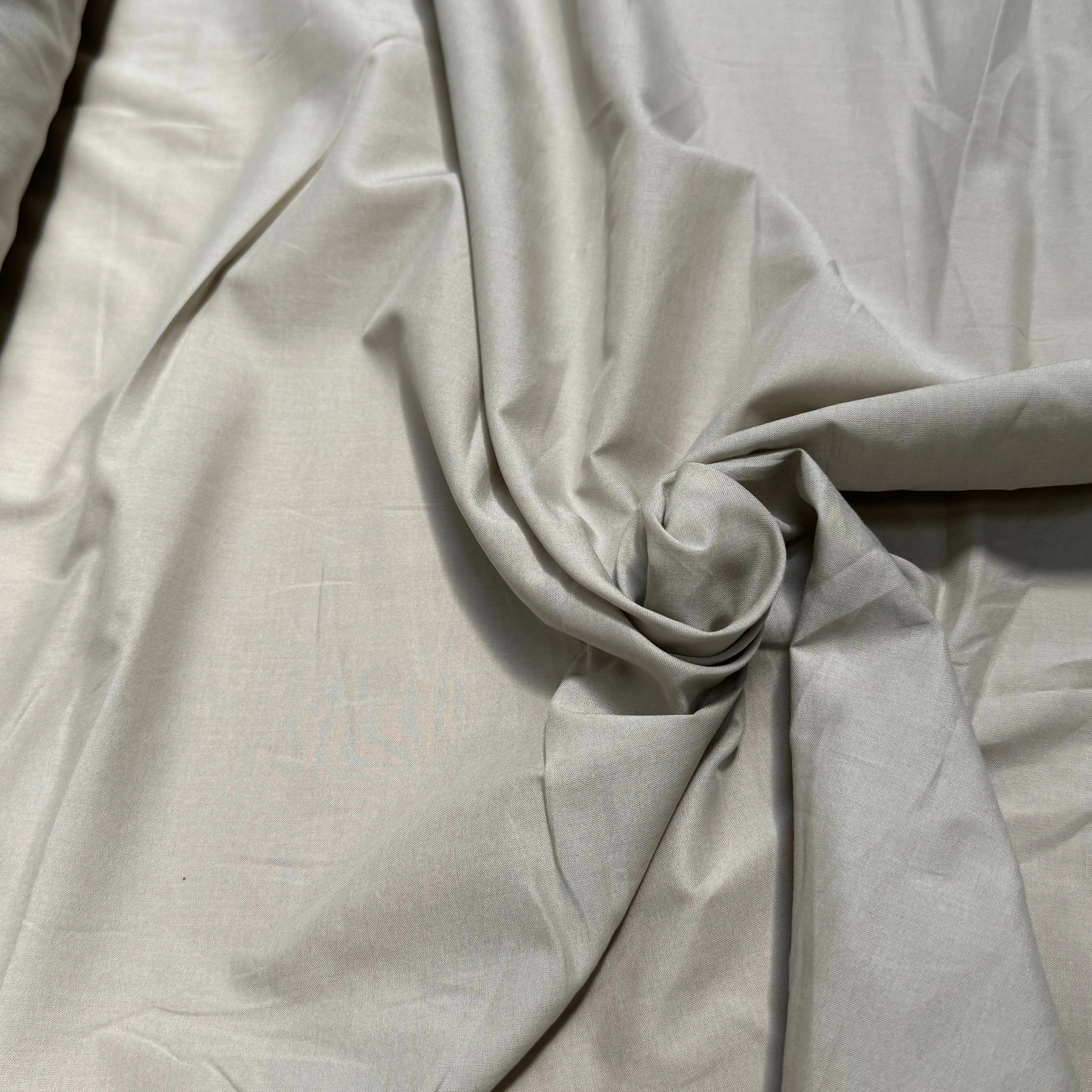 VOILE DE COTON BELLE DENSITÉ BEIGE FONCÉ - My Little Coupon