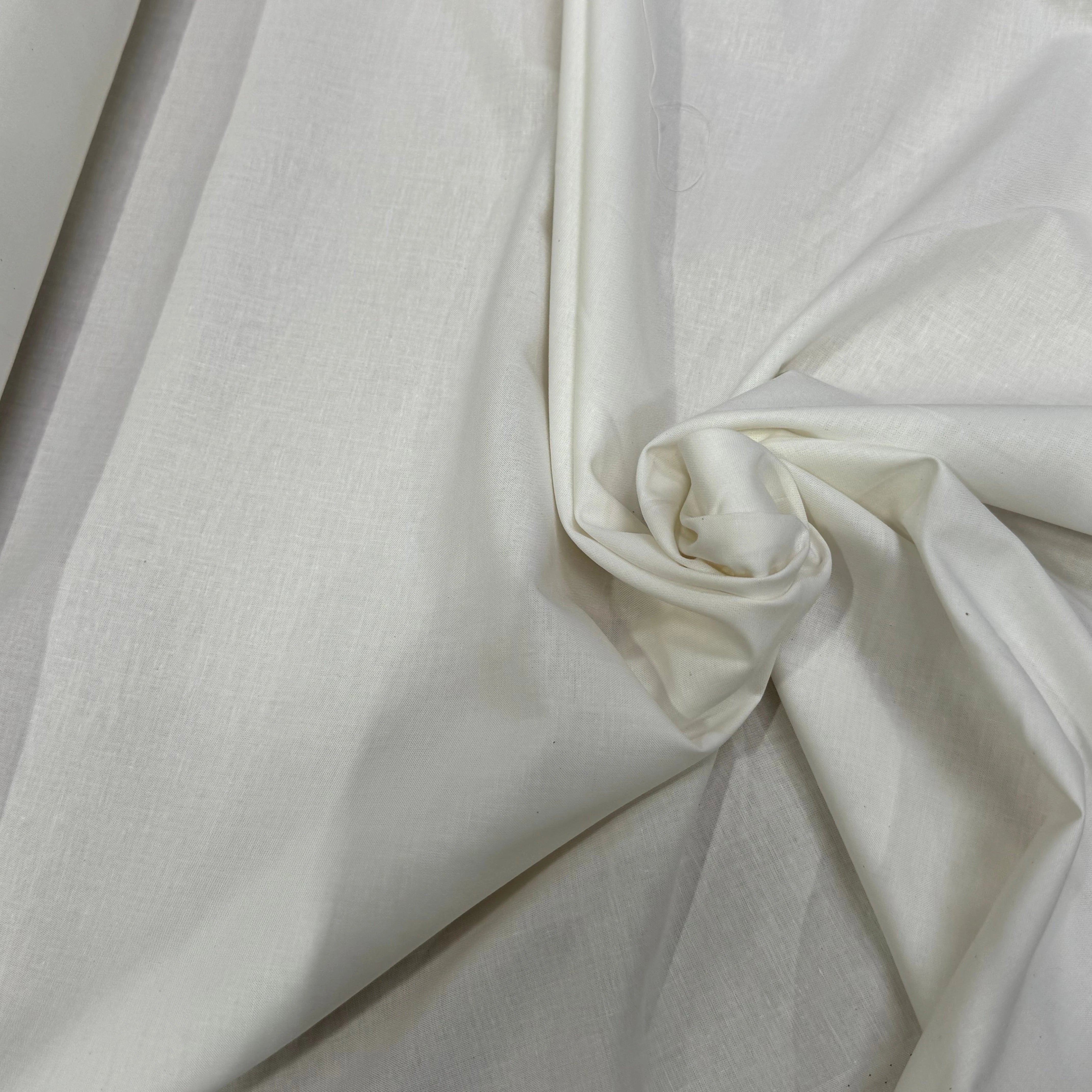 VOILE DE COTON BELLE DENSITÉ ÉCRU 190 - My Little Coupon