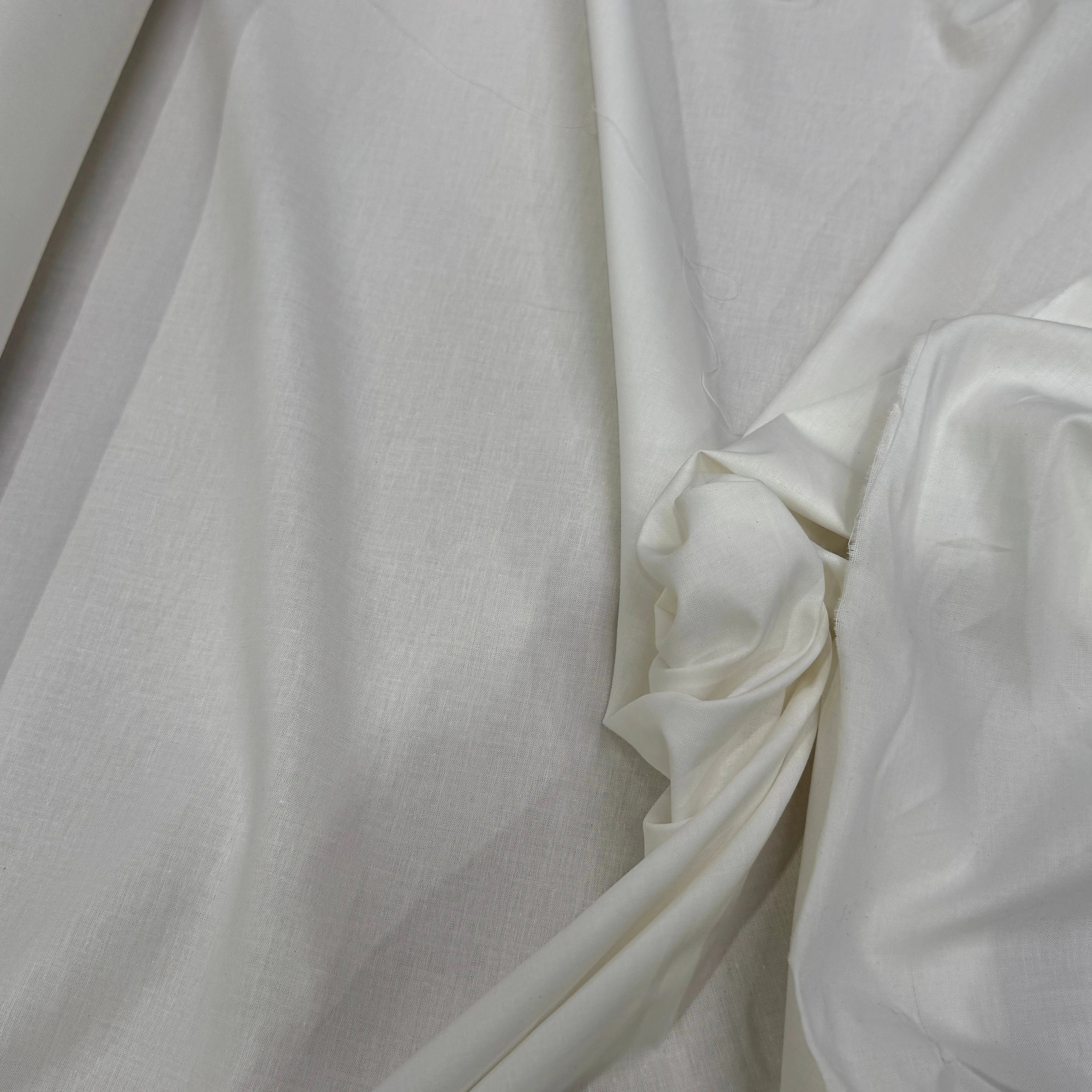 VOILE DE COTON BELLE DENSITÉ ÉCRU 190 - My Little Coupon