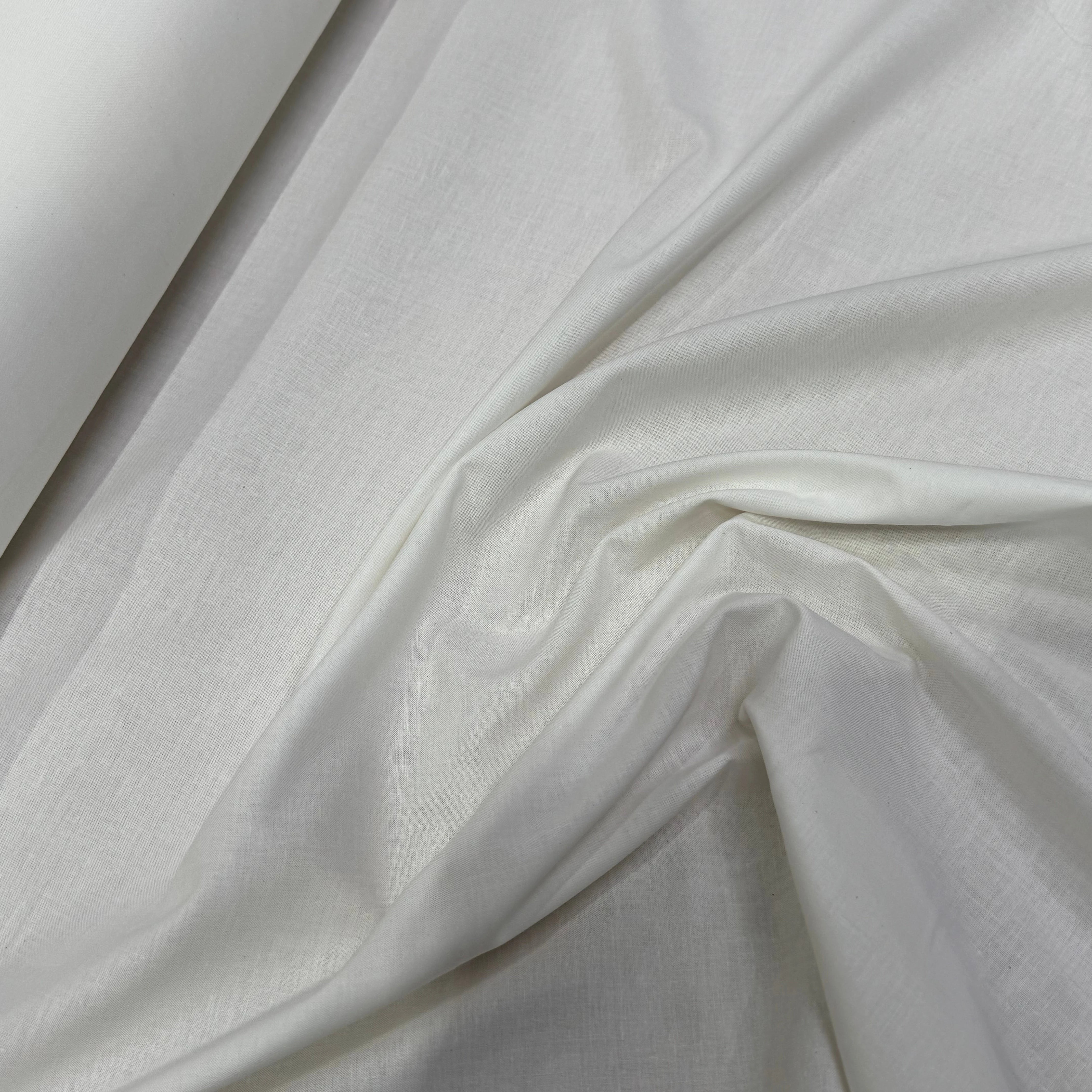 VOILE DE COTON BELLE DENSITÉ ÉCRU 190 - My Little Coupon