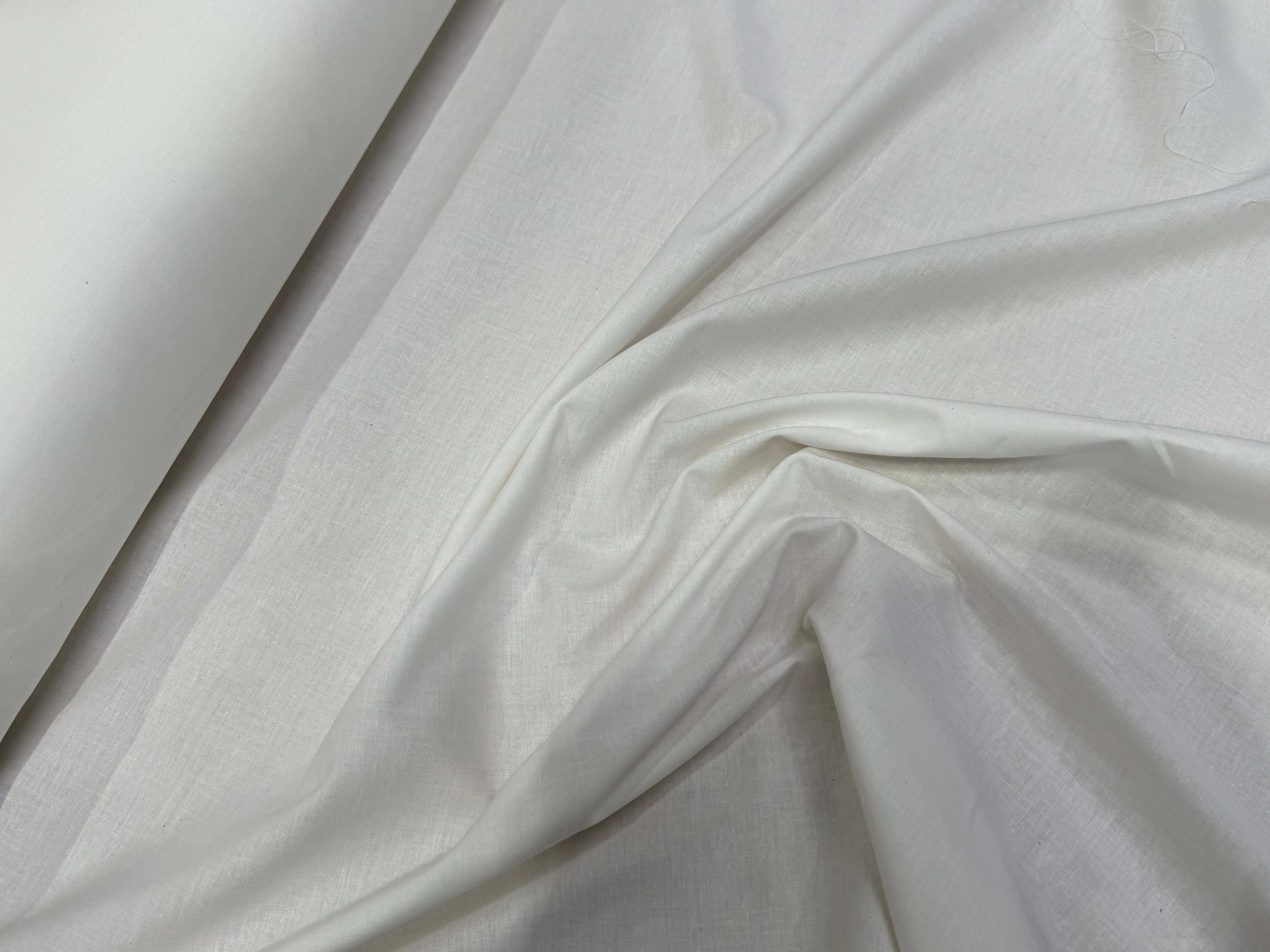 VOILE DE COTON BELLE DENSITÉ ÉCRU 190 - My Little Coupon