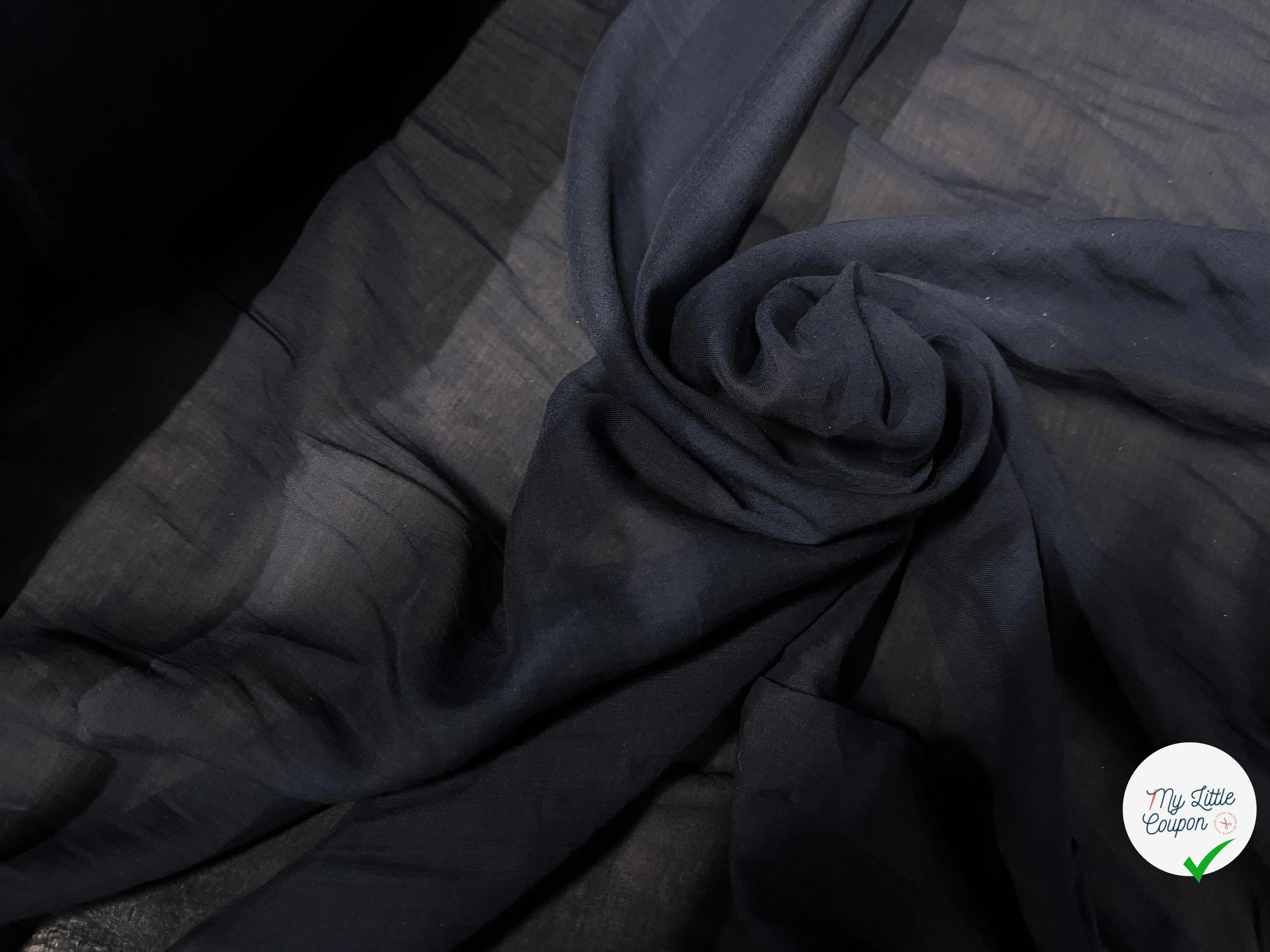 VELO DE ALGODÓN AZUL NOCHE 150CM - My Little Coupon