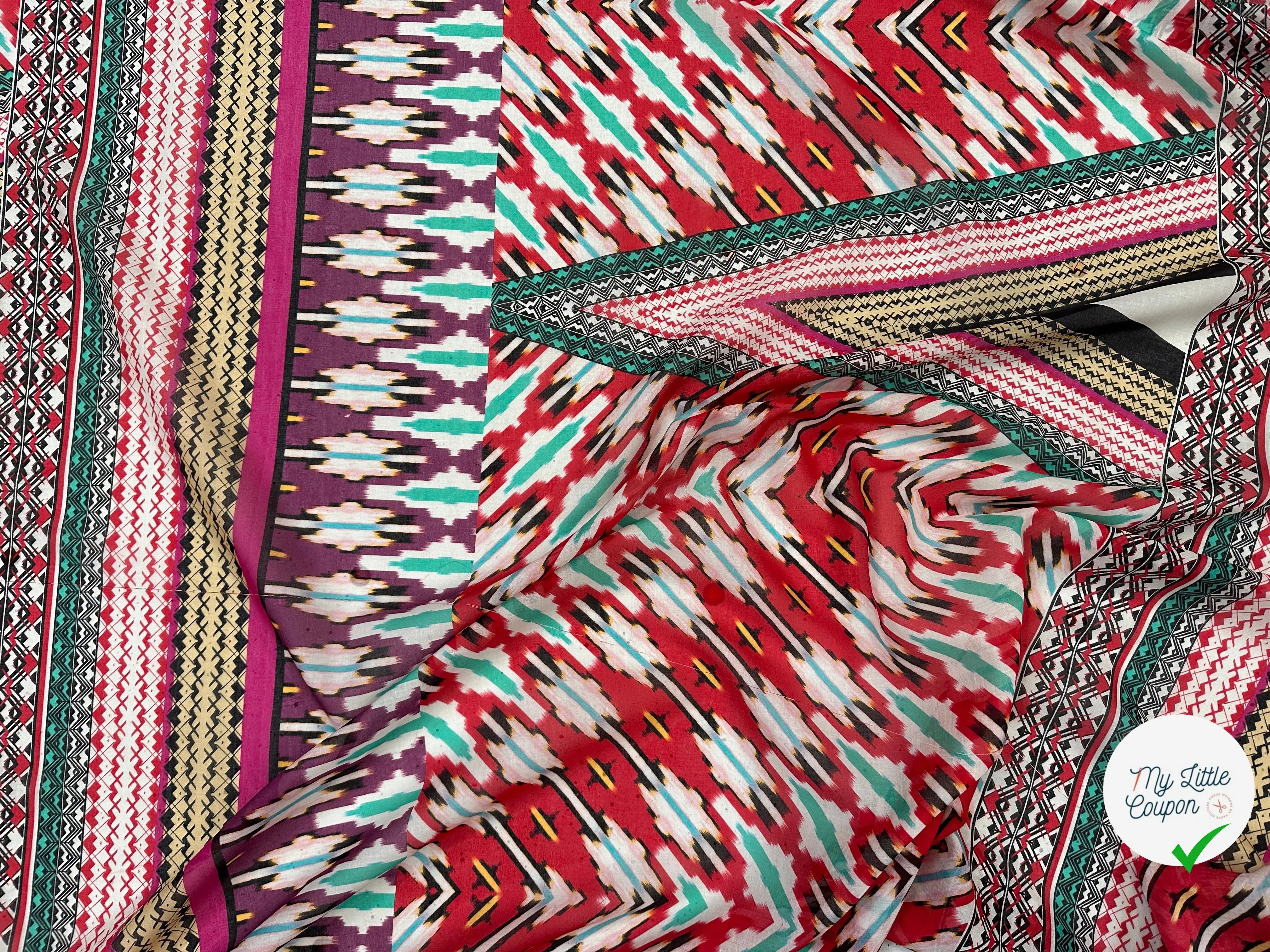 VOILE DE COTON CRĂATEUR (PANNEAUX DE 1m40)Â - My Little Coupon