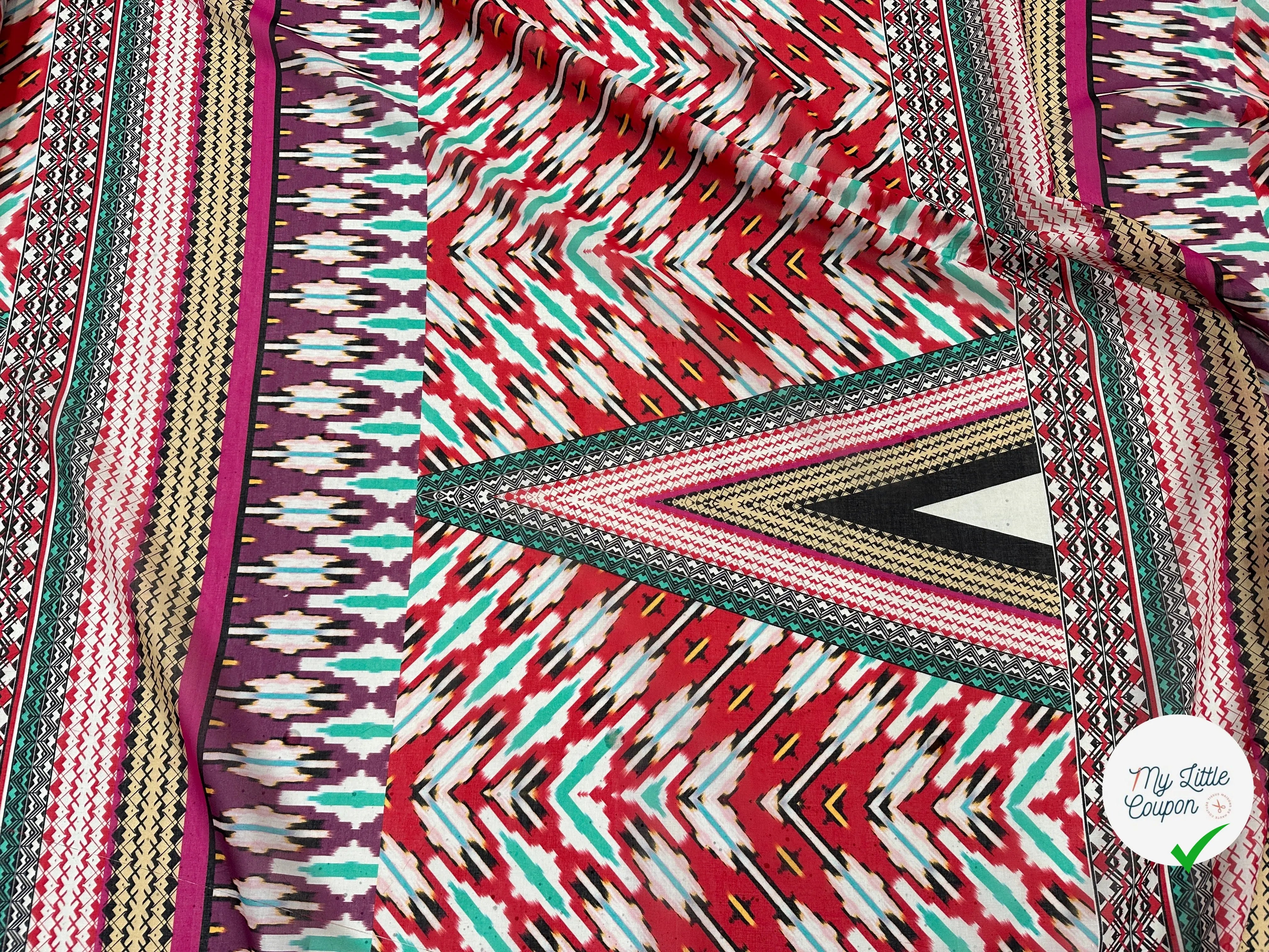 VOILE DE COTON CRĂATEUR (PANNEAUX DE 1m40)Â - My Little Coupon