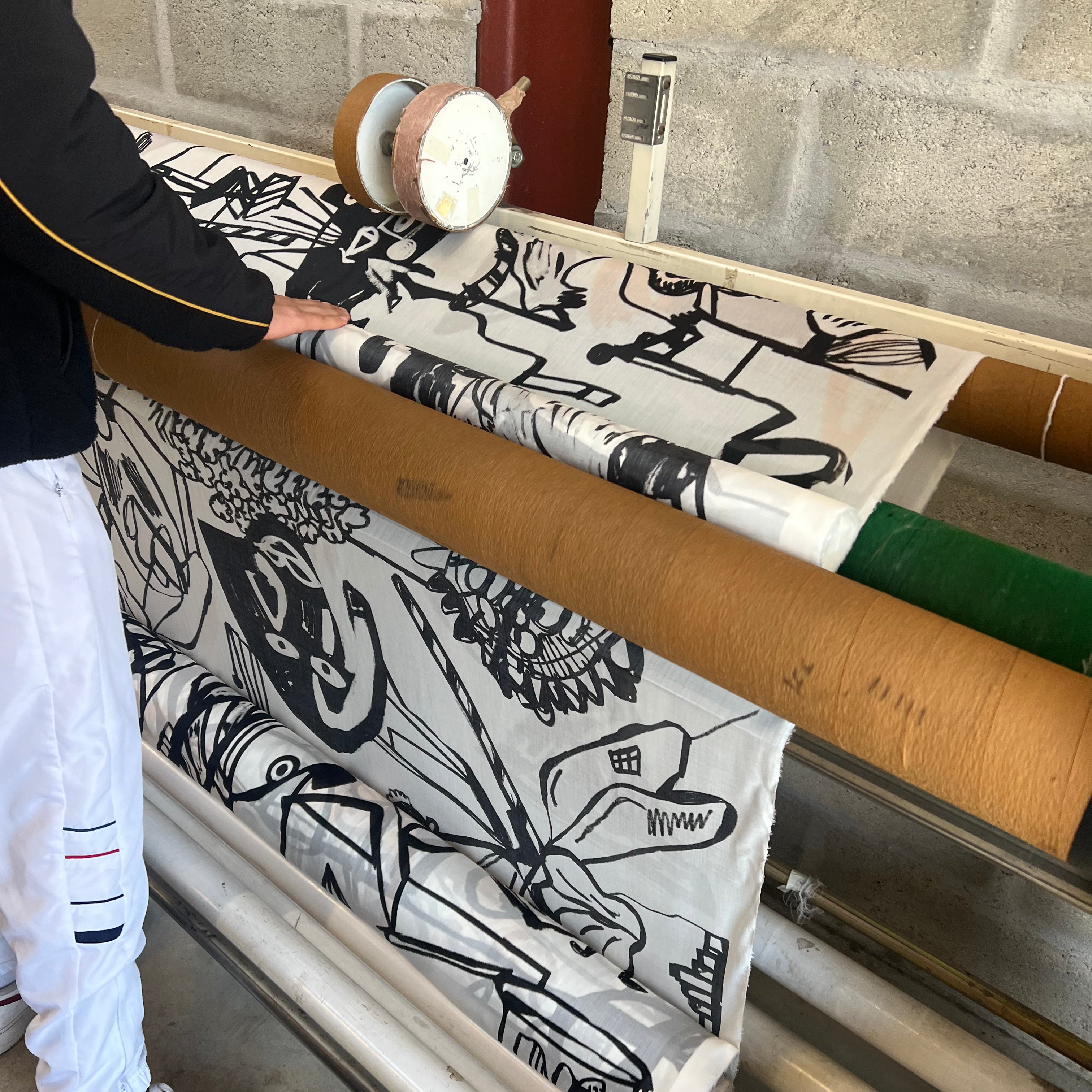 VOILE DE COTON DESSIN D'ENFANTS PRODIGE - My Little Coupon