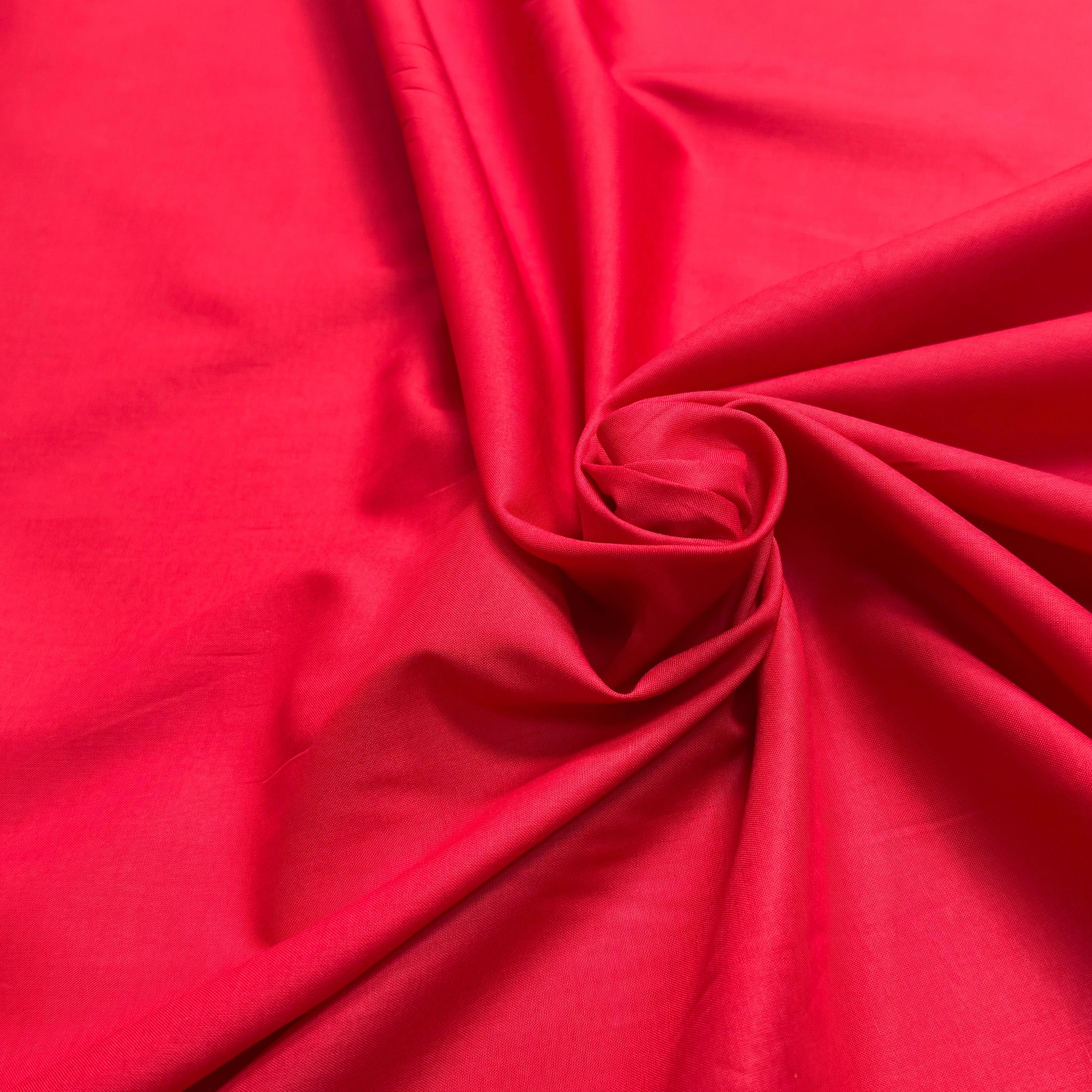 VOILE DE COTON DOUX ULTRA CHIC ROUGE - My Little Coupon