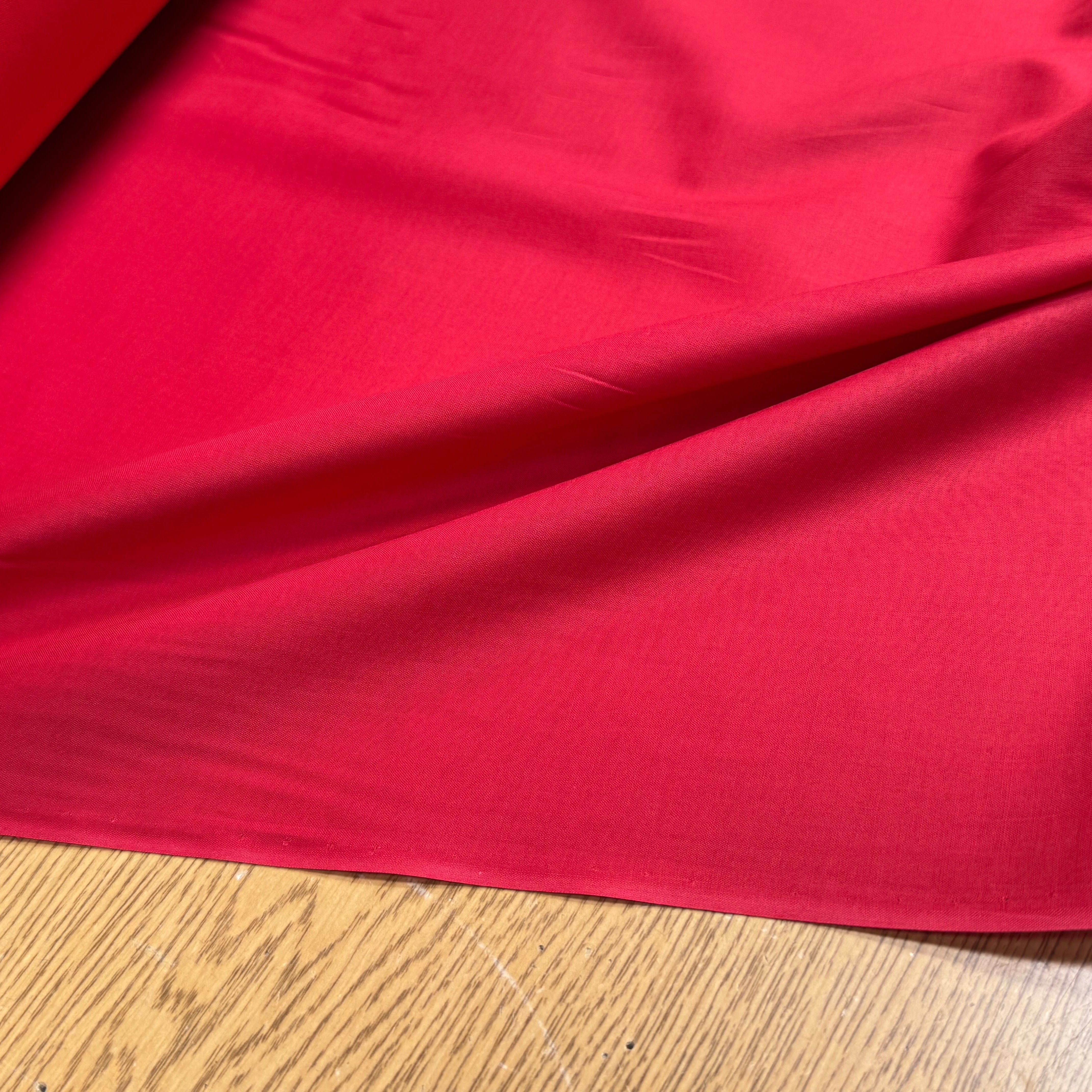 VOILE DE COTON DOUX ULTRA CHIC ROUGE - My Little Coupon