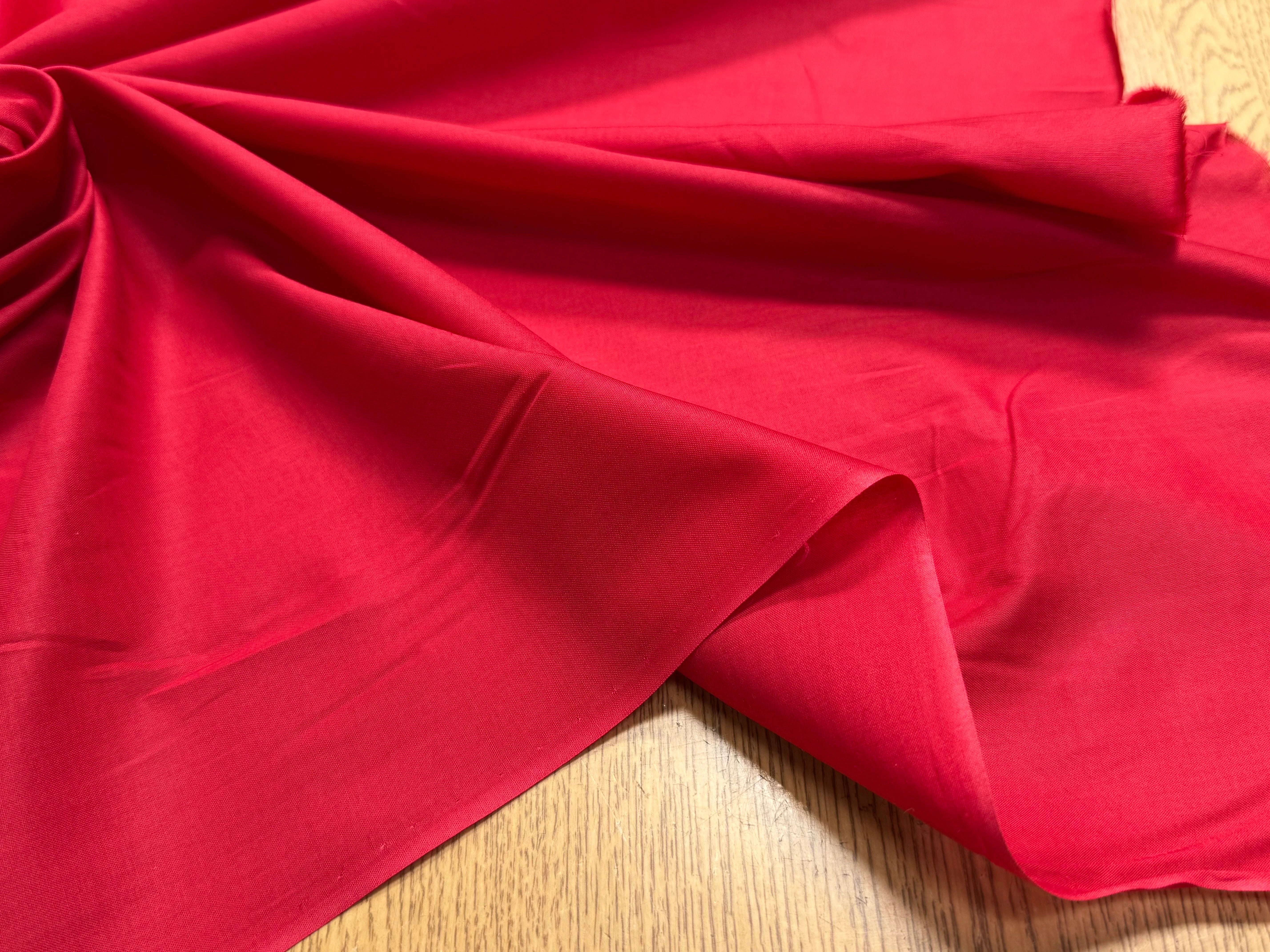 VOILE DE COTON DOUX ULTRA CHIC ROUGE - My Little Coupon