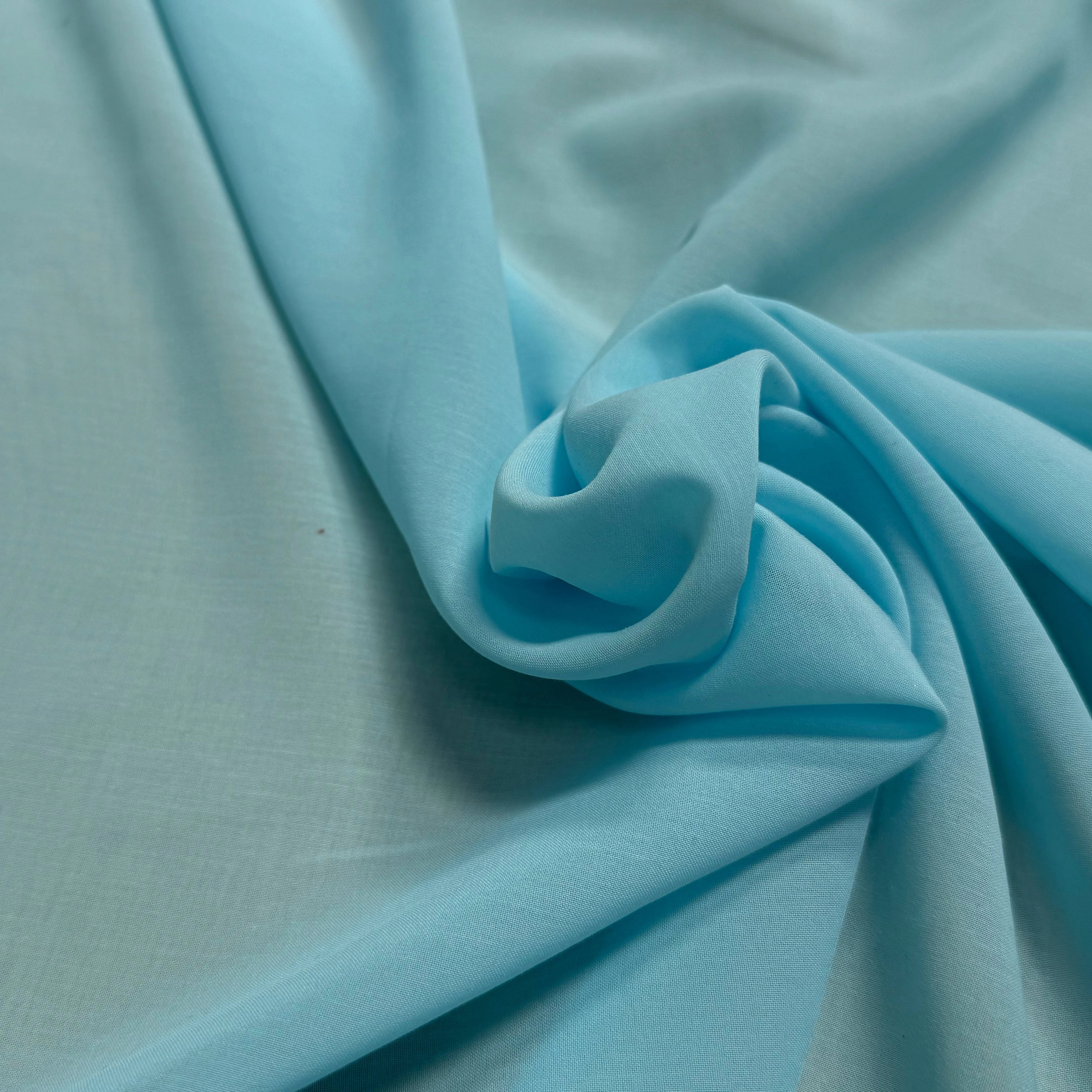 VOILE DE COTON FLUIDE AQUA 80% COTON - My Little Coupon